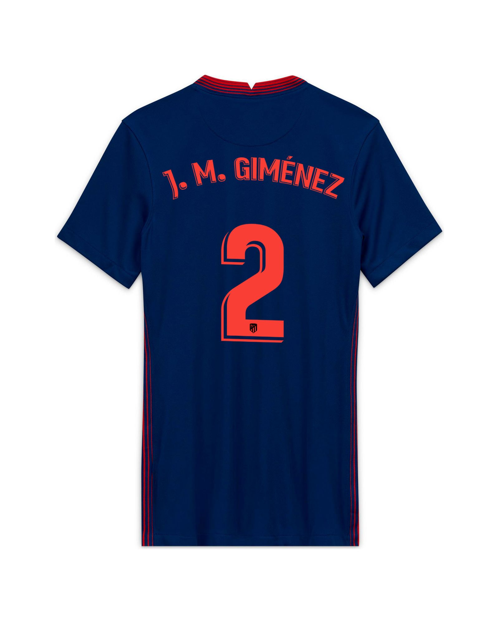 Camiseta 2ª Atlético de Madrid 2020/2021 Mujer Marino J.M Giménez - Fútbol Factory