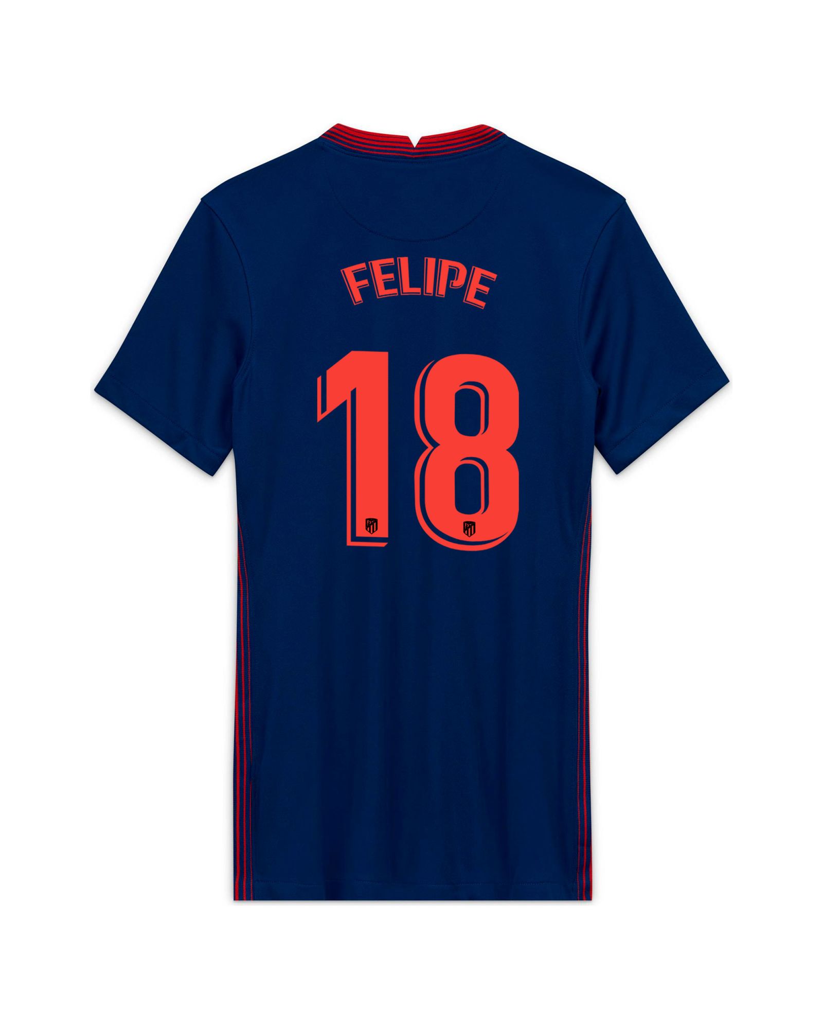 Camiseta 2ª Atlético de Madrid 2020/2021 Mujer Marino Felipe - Fútbol Factory