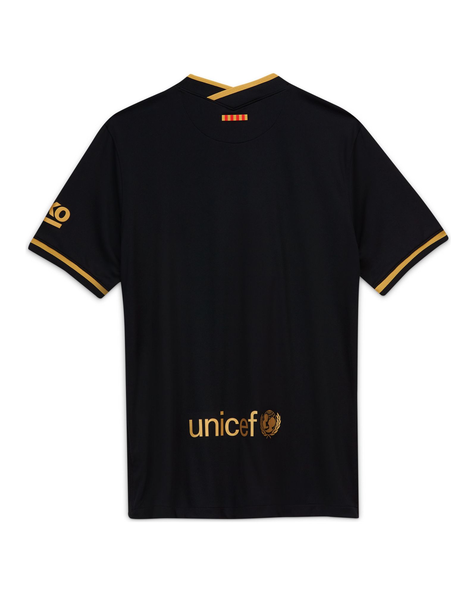 Camiseta 2ª FC Barcelona 2020/2021 Negro Oro - Fútbol Factory