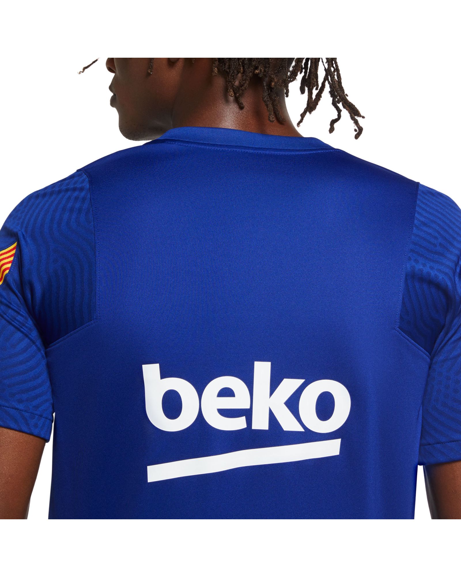 Camiseta de Training FC Barcelona 2020/2021 Strike Marino - Fútbol Factory