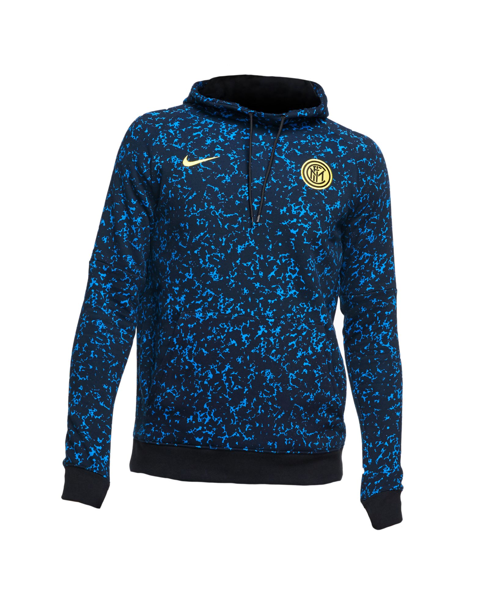 Sudadera con Capucha de Paseo Inter Milan 2020/2021 Azul Negro - Fútbol Factory