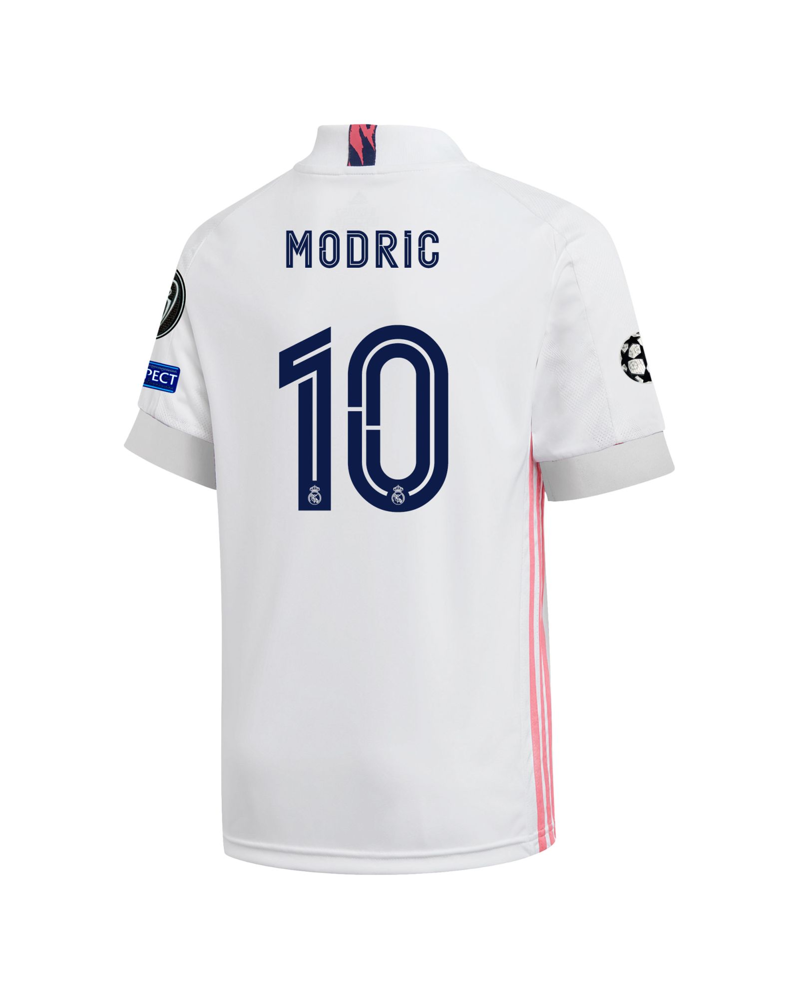 Camiseta 1ª Real Madrid 2020/2021 UCL Junior Modric - Fútbol Factory