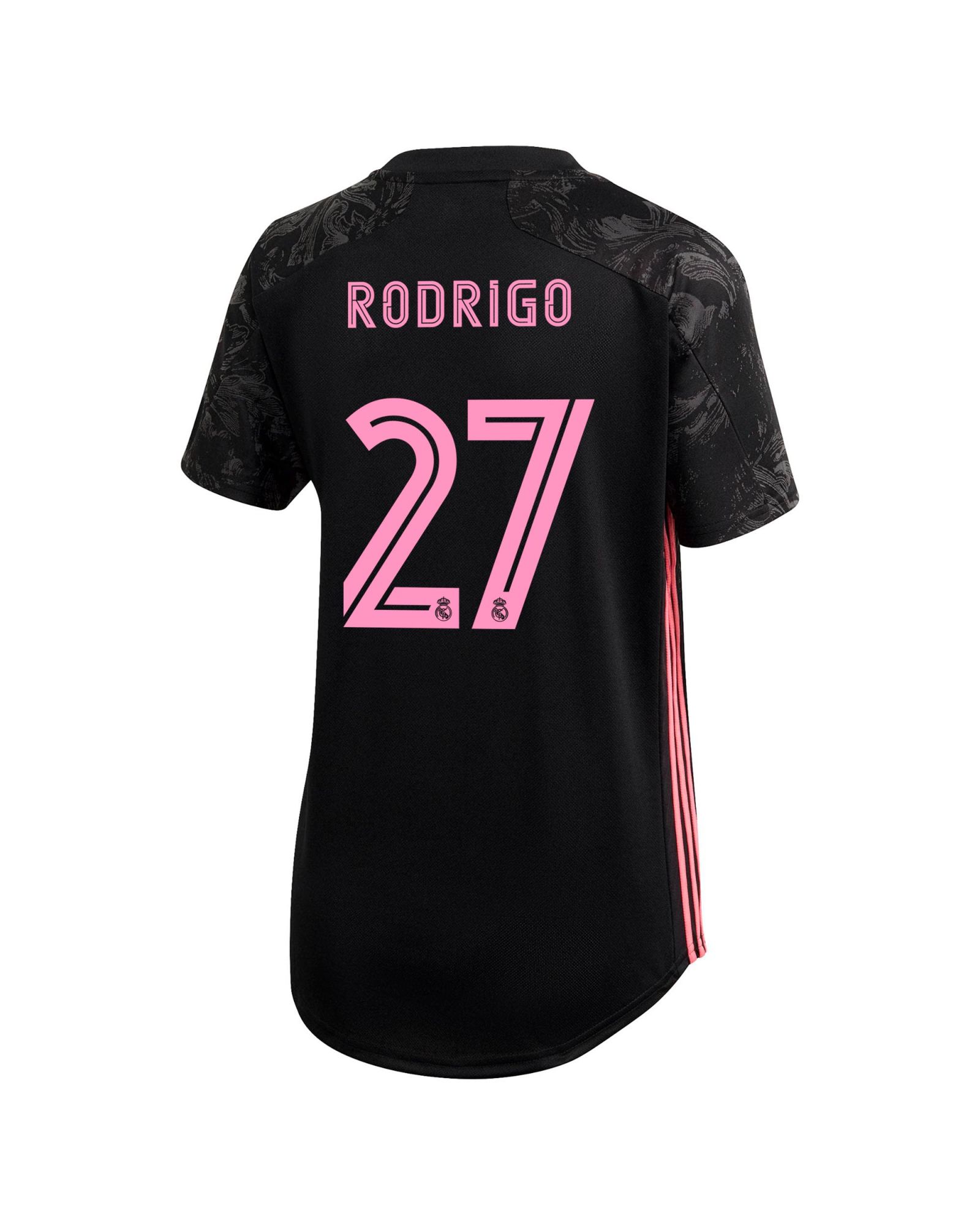 Camiseta 3ª Real Madrid 2020/2021 Mujer Negro Rodrigo - Fútbol Factory