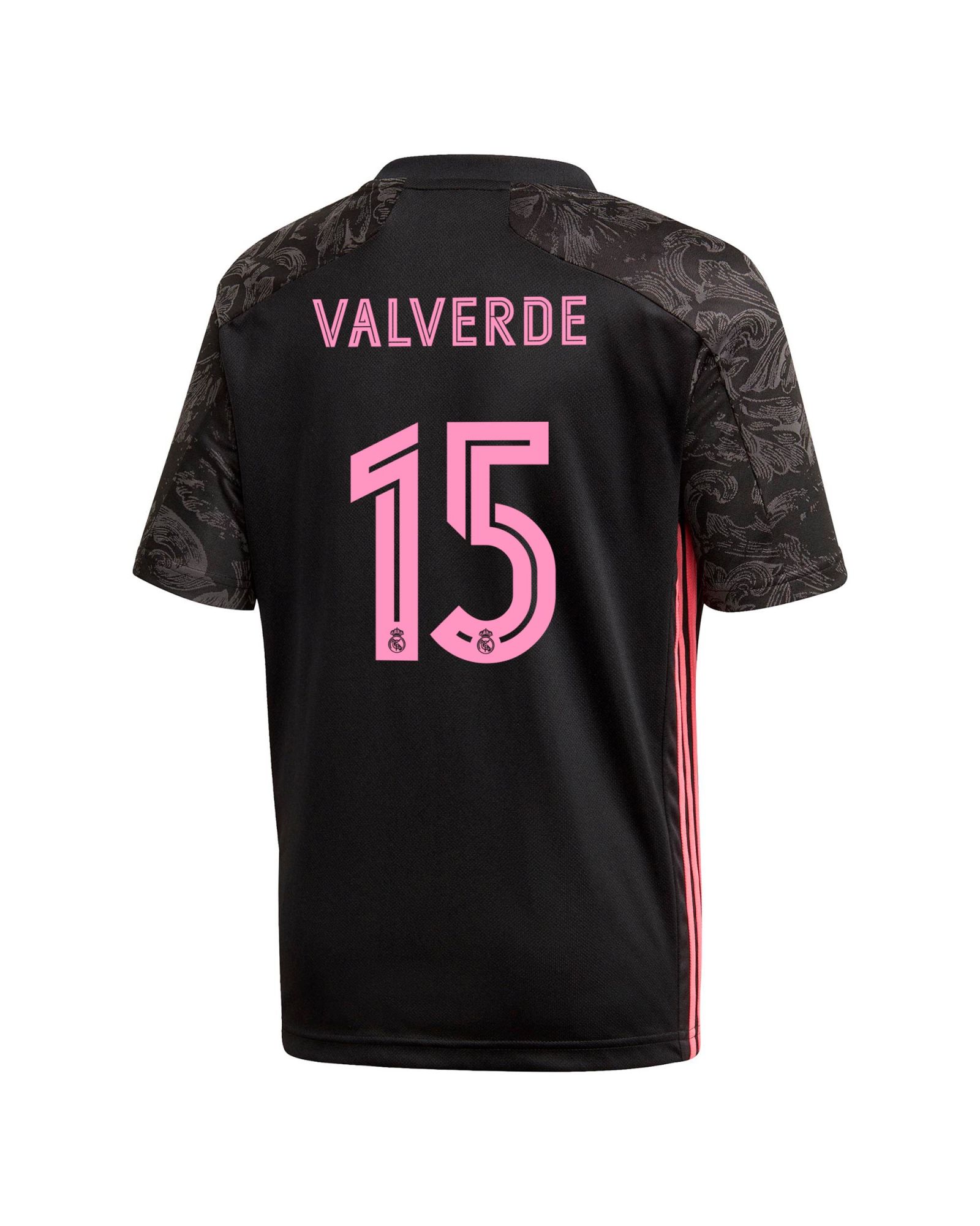 CAMISETA REAL MADRID JUNIOR NEGRO