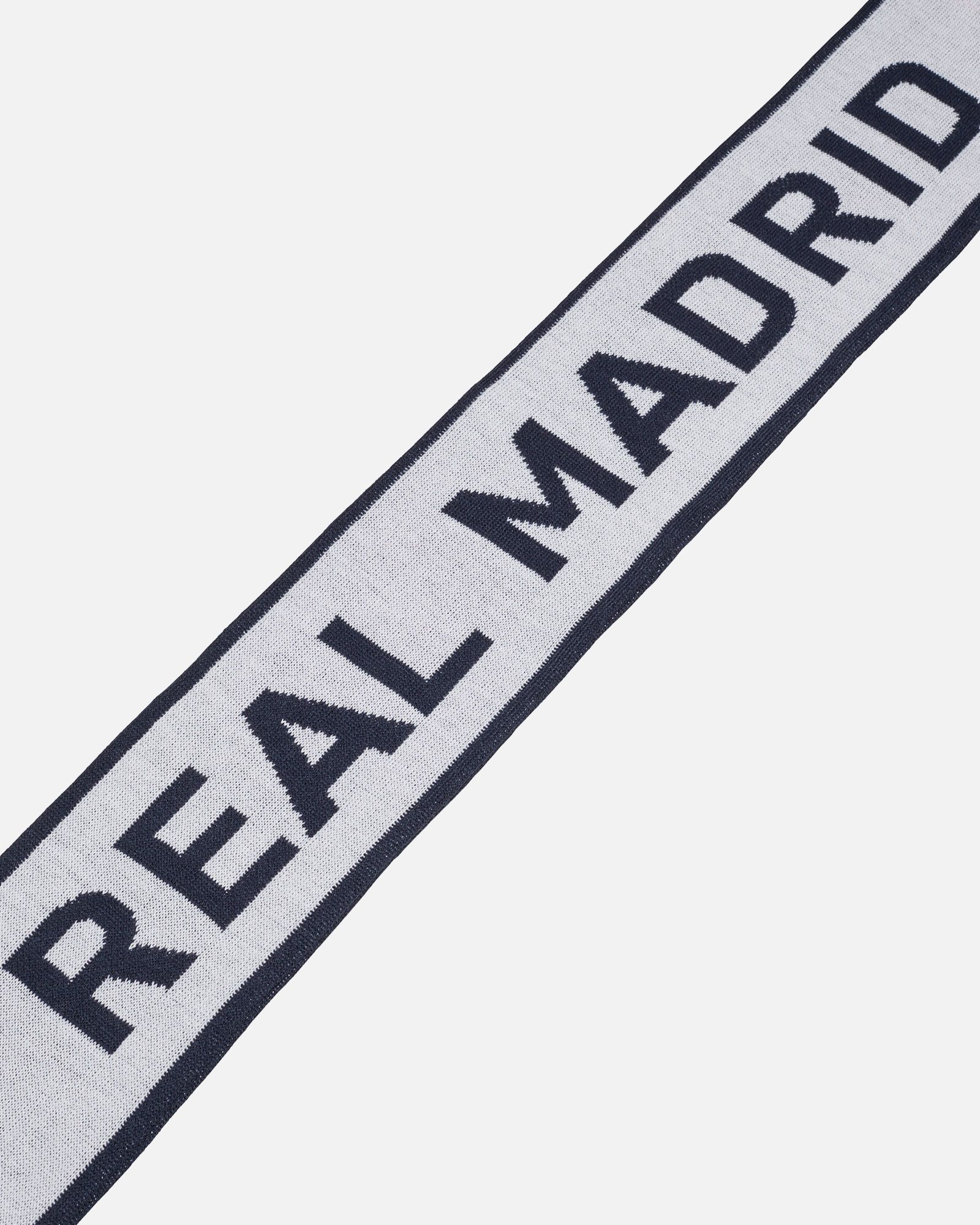 Bufanda Real Madrid 2020/2021 Blanco Marino - Fútbol Factory
