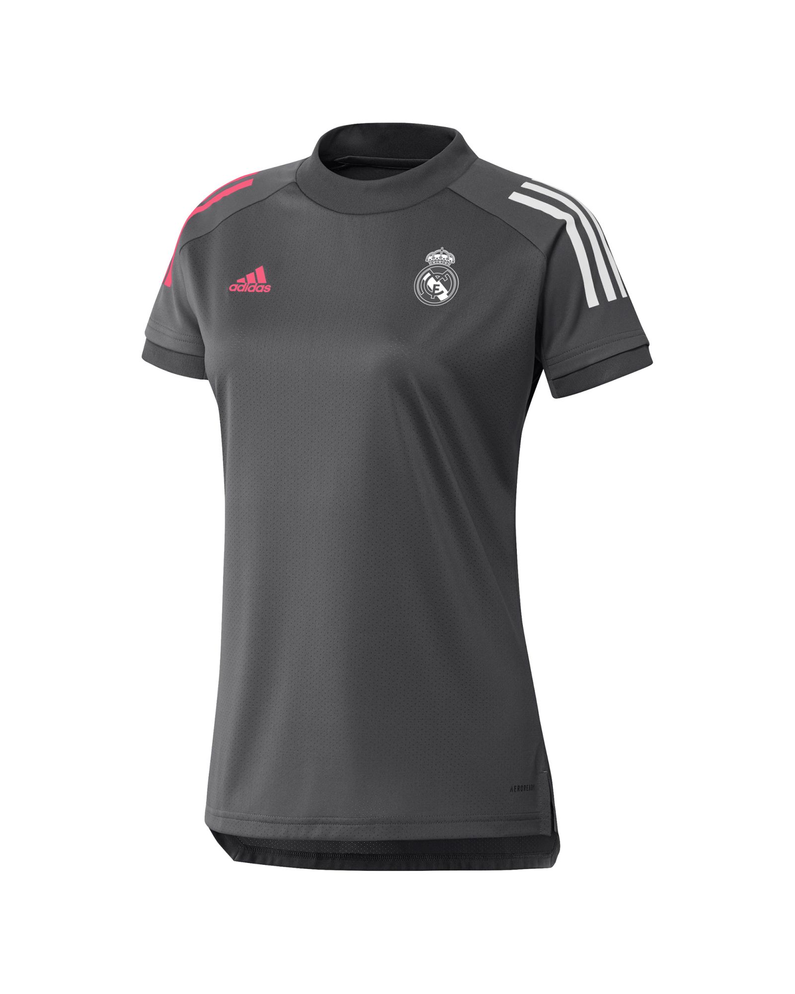 Camiseta de Training Real Madrid 2020/2021 Mujer Gris - Fútbol Factory