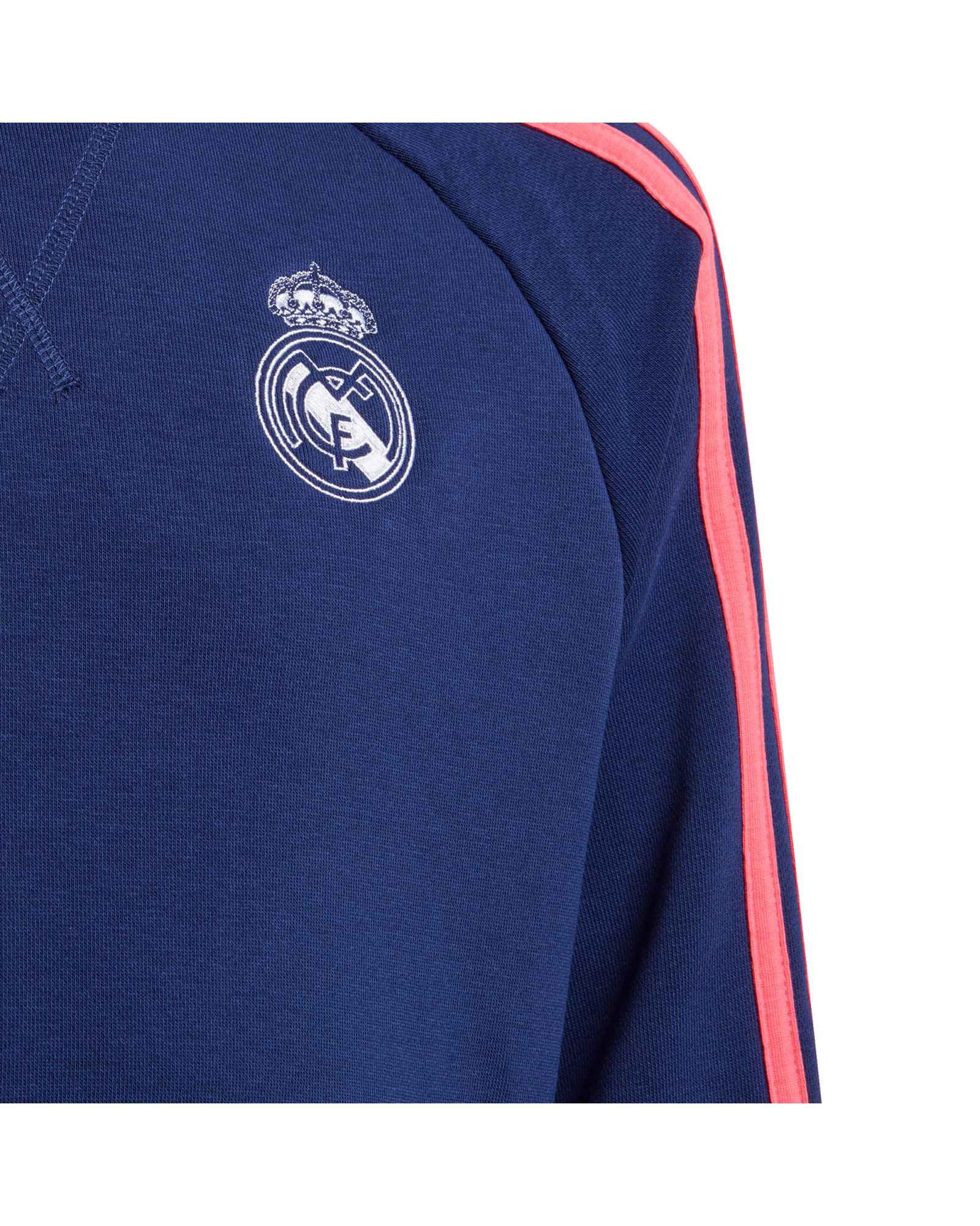 Sudadera de Paseo Real Madrid 2020/2021 Junior Azul Rosa - Fútbol Factory