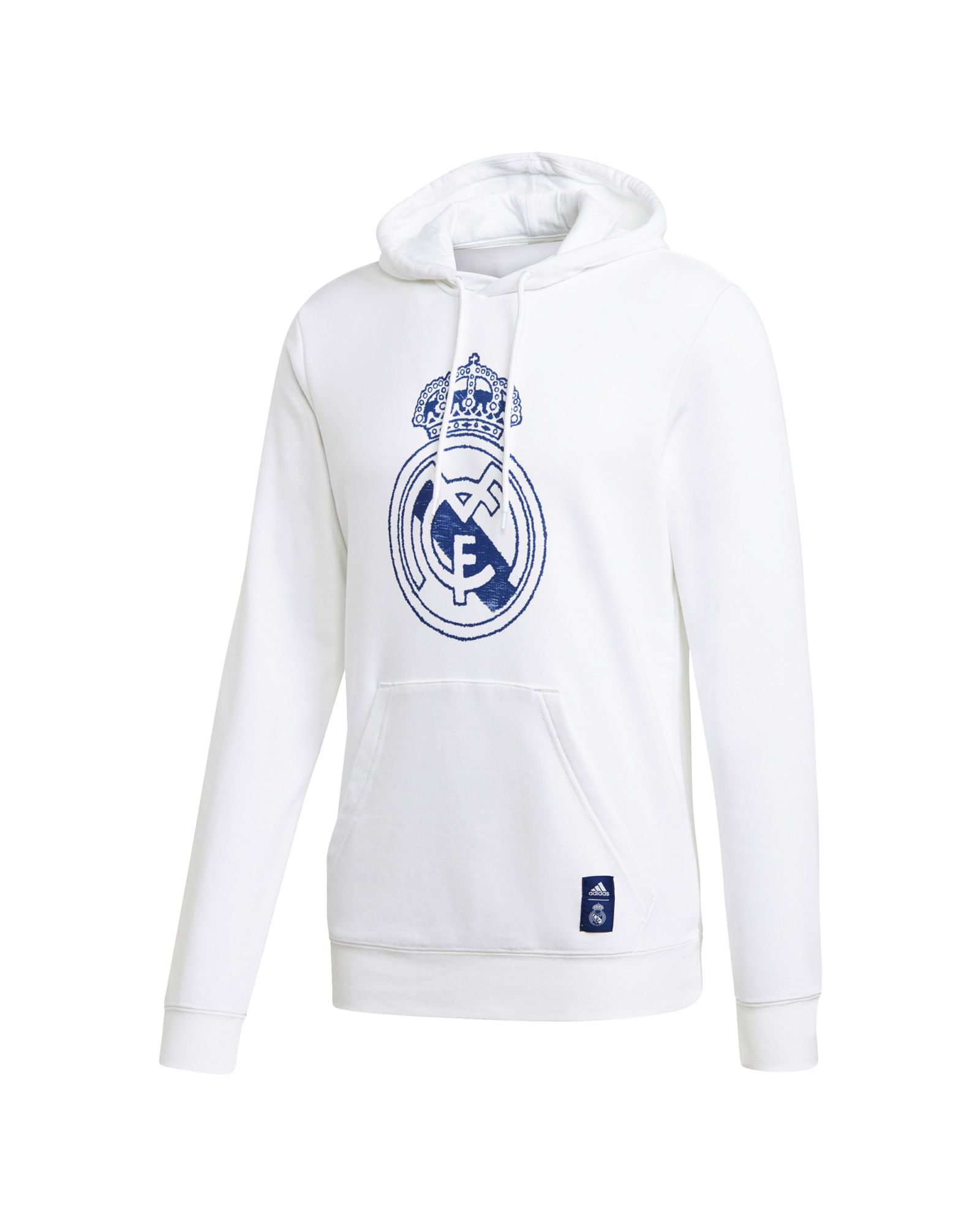 Sudadera con capucha de Paseo Real Madrid 2020/2021 DNA Blanco - Fútbol Factory