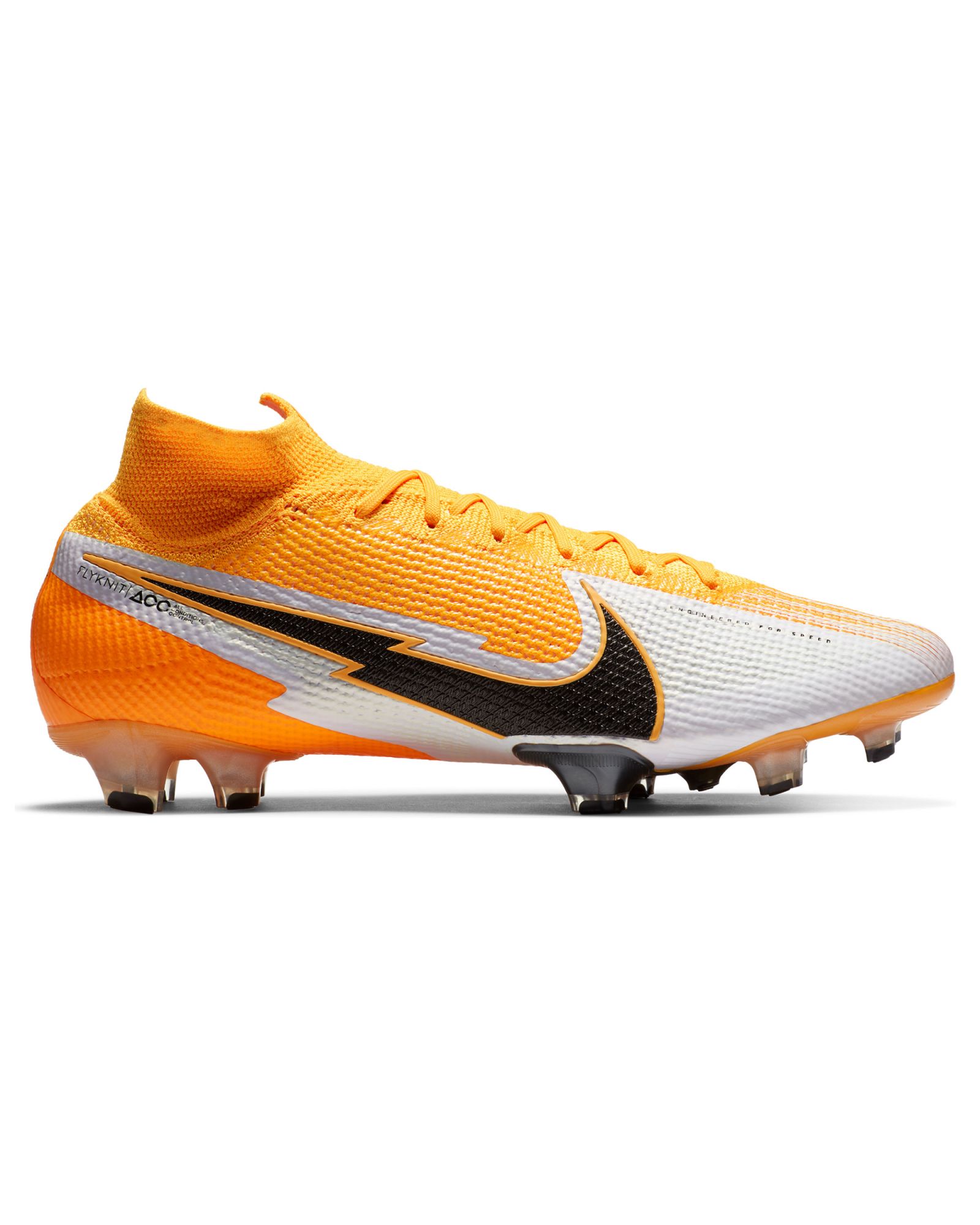 Botas de fútbol Superfly Elite FG Naranja Blanco