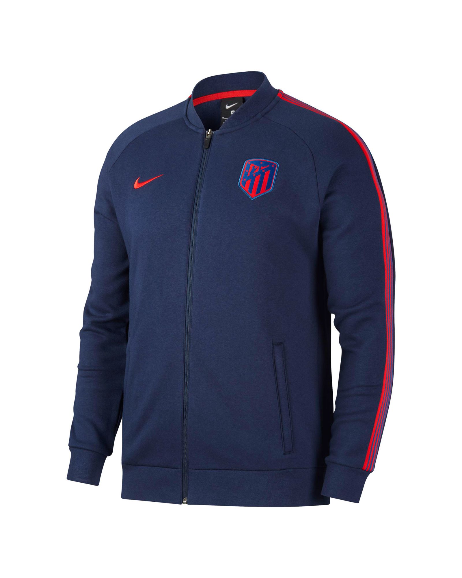 Chaqueta de Paseo Atlético de Madrid 2020/2021 Azul Rojo - Fútbol Factory