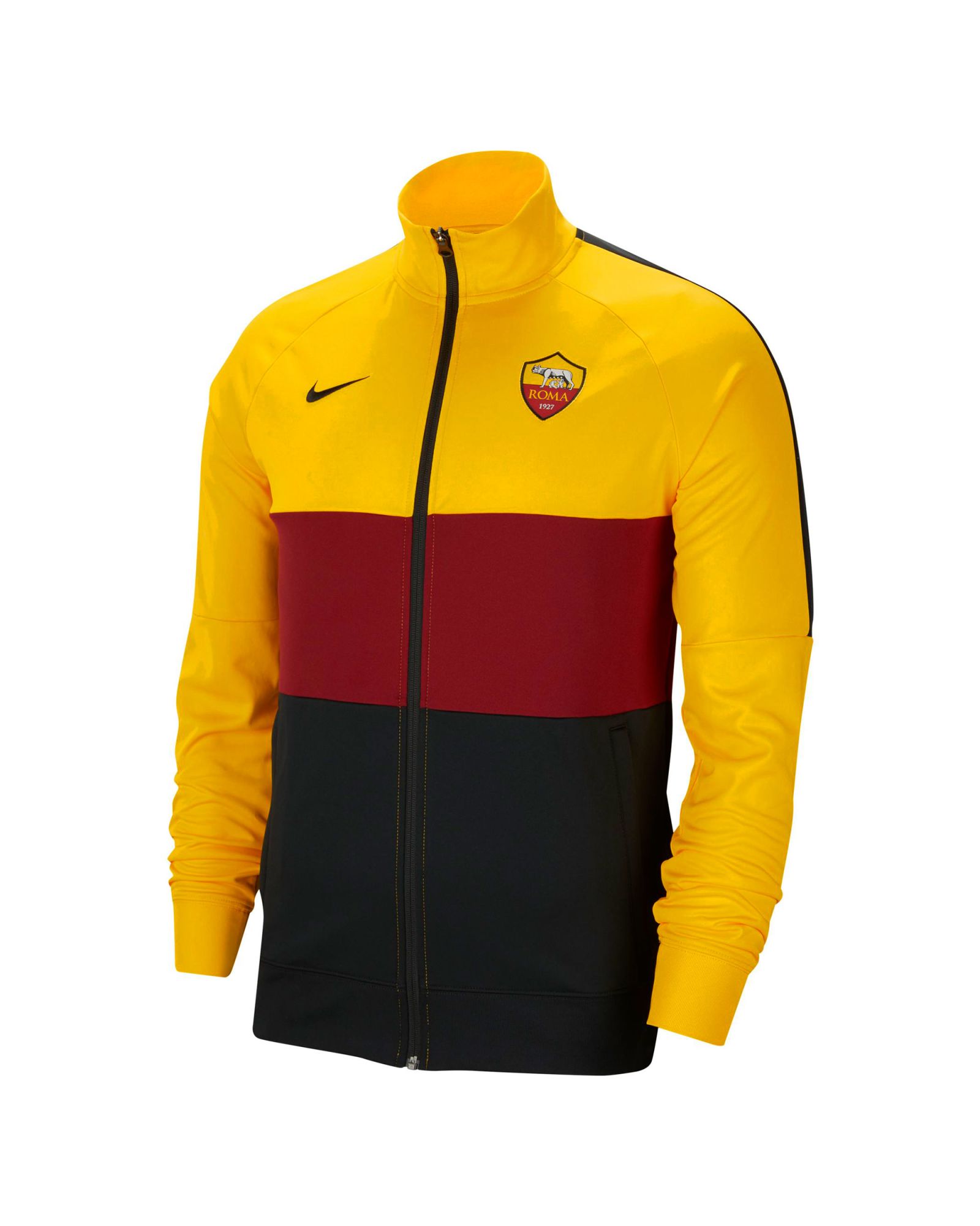 Chaqueta de Paseo AS Roma 2020/2021 Amarillo - Fútbol Factory