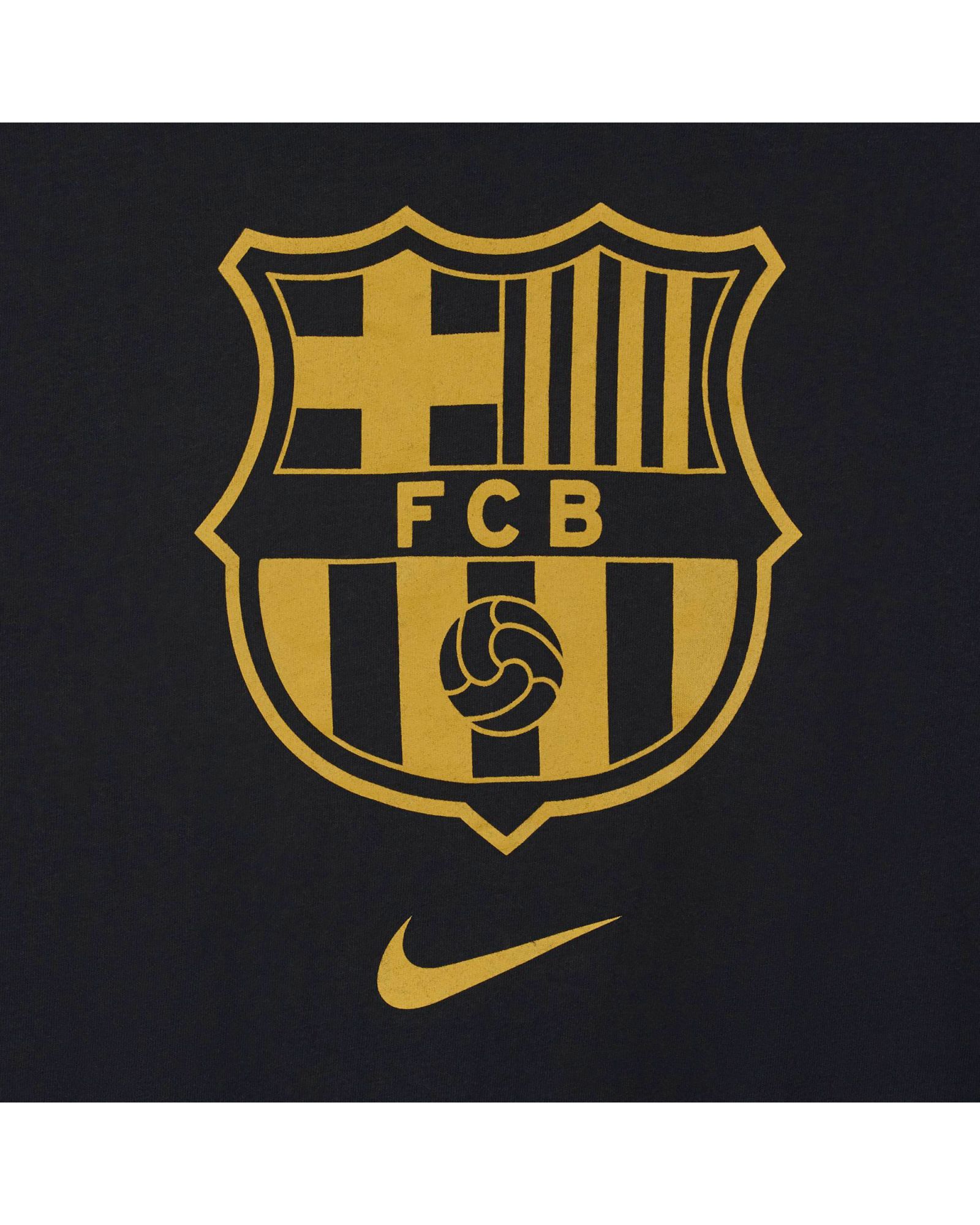 Camiseta de Paseo del FC Barcelona 2020/2021 Negro - Fútbol Factory