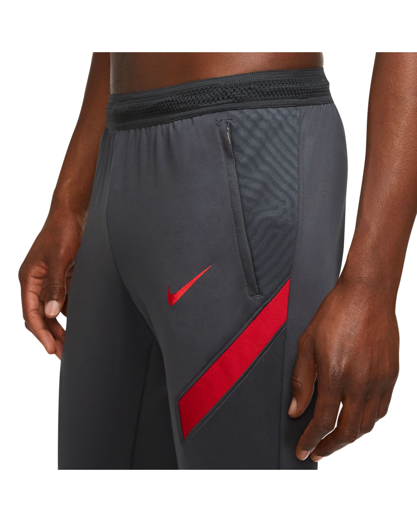 Pantalón Largo de Training Liverpool FC 2020/2021 Strike Gris Rojo - Fútbol Factory