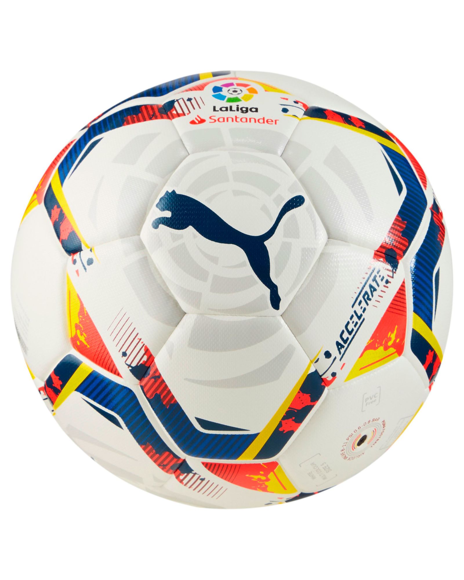 Balón de Fútbol 7 Puma Accelerate LaLiga 2020/2021 Hybrid Blanco - Fútbol Factory