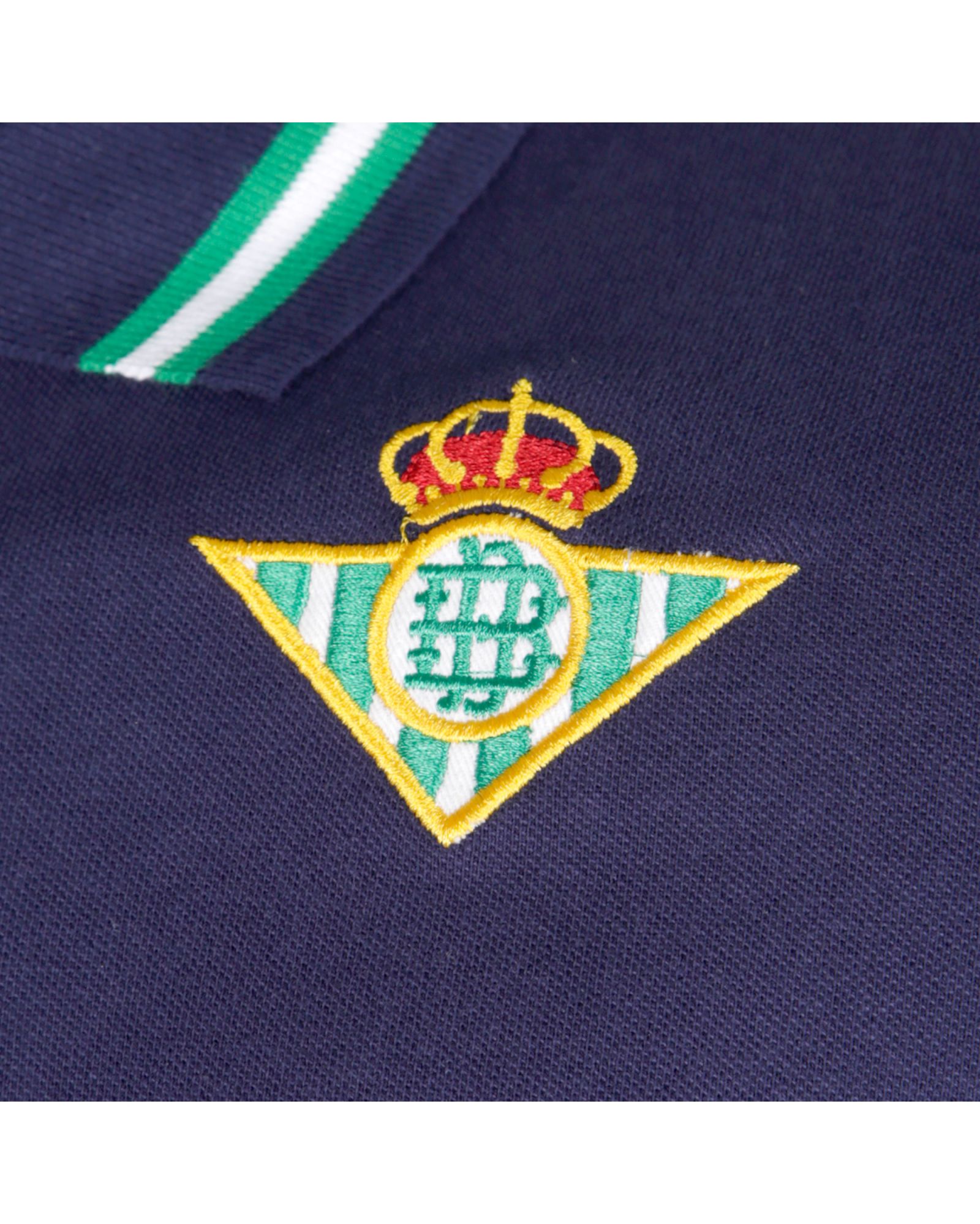 Polo de Paseo Real Betis 2020/2021 Marino - Fútbol Factory