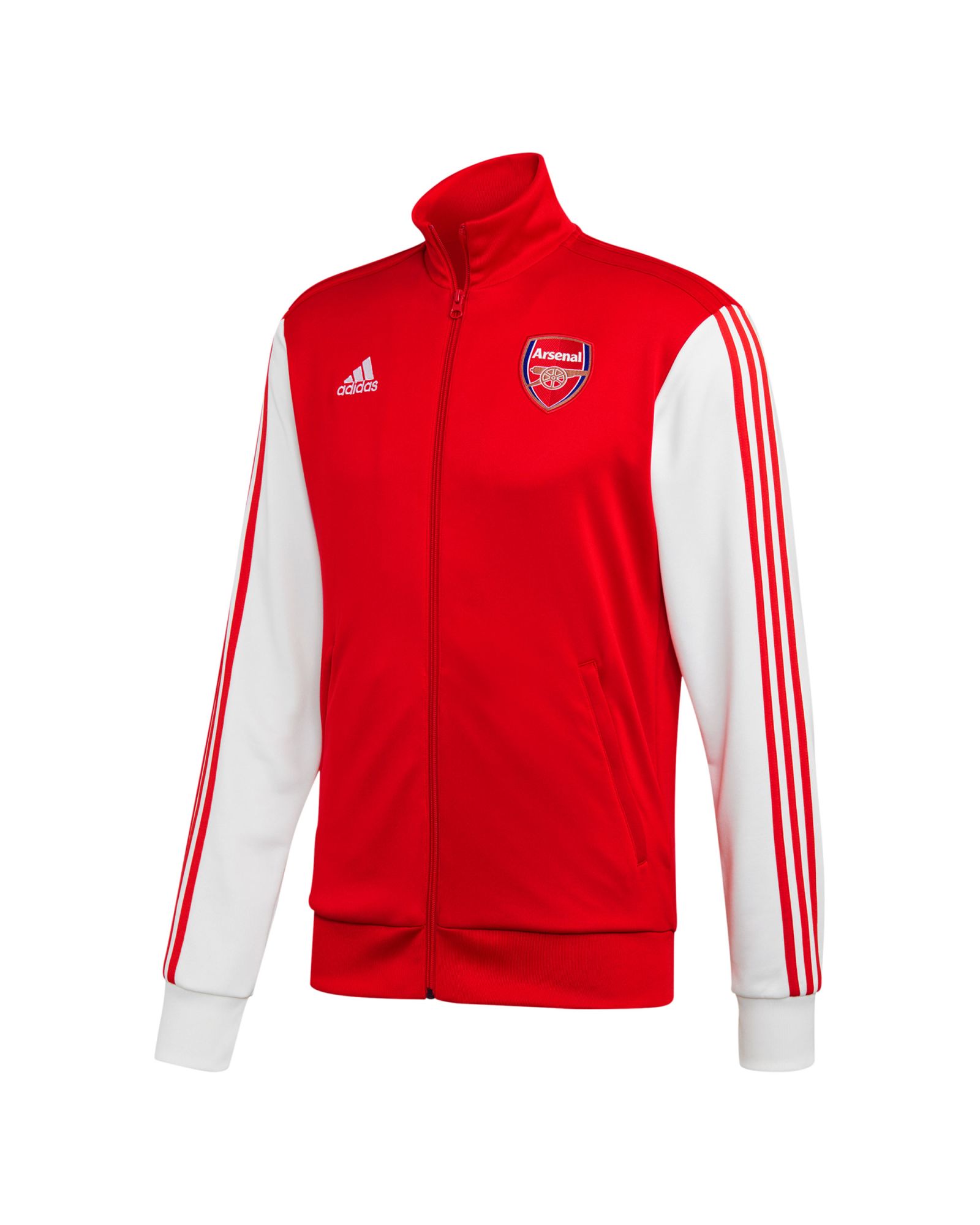 Chaqueta de Paseo Arsenal FC 2020/2021 Rojo Blanco - Fútbol Factory