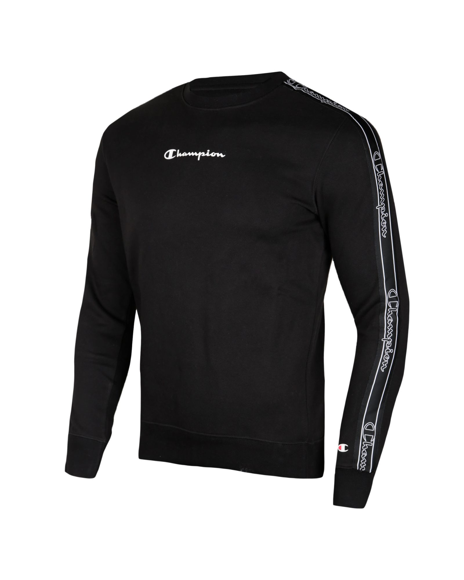 Sudadera de Paseo Champion Crew Negro - Fútbol Factory