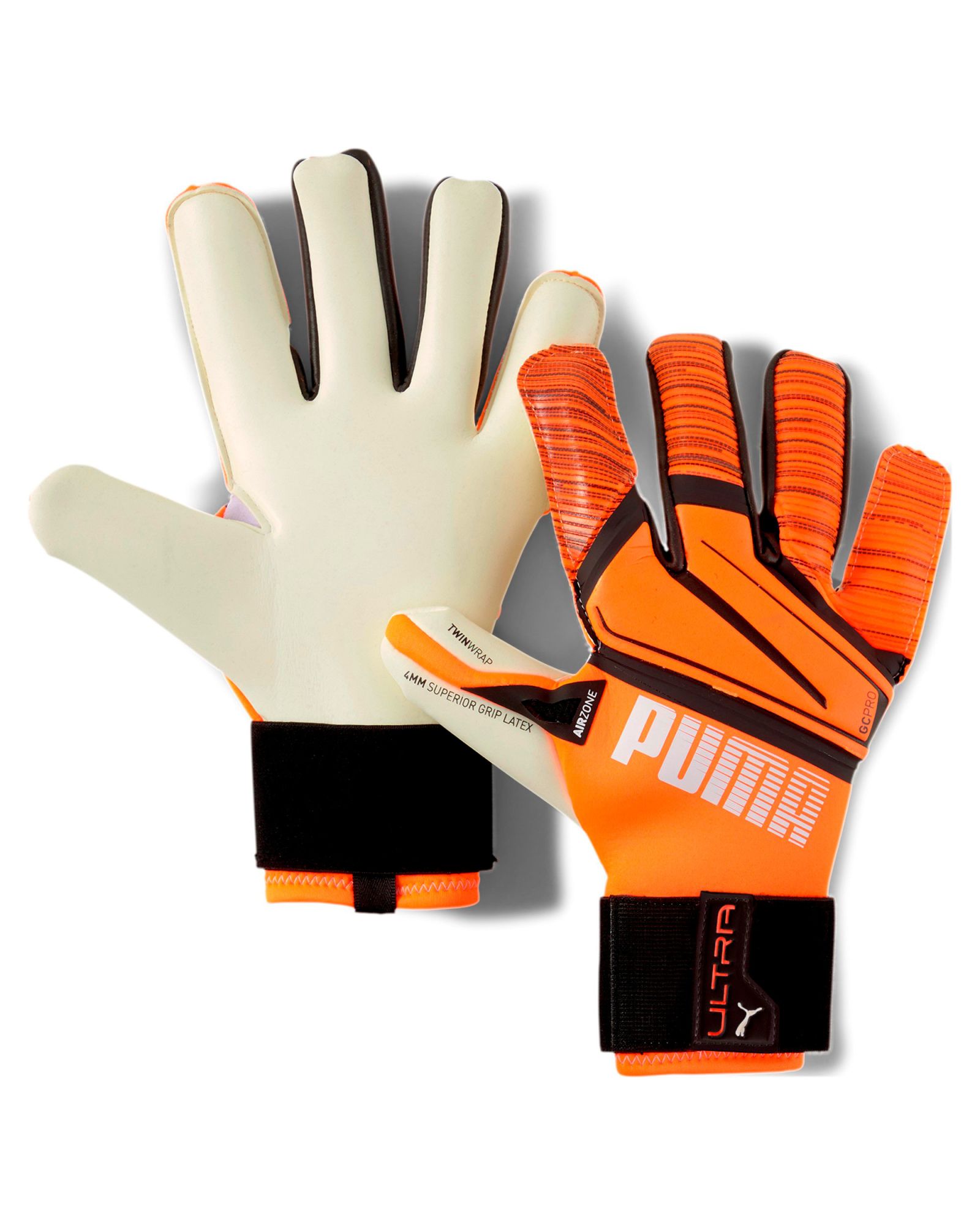 Guantes ULTRA Grip 1 Hybrid Pro Naranja - Fútbol Factory