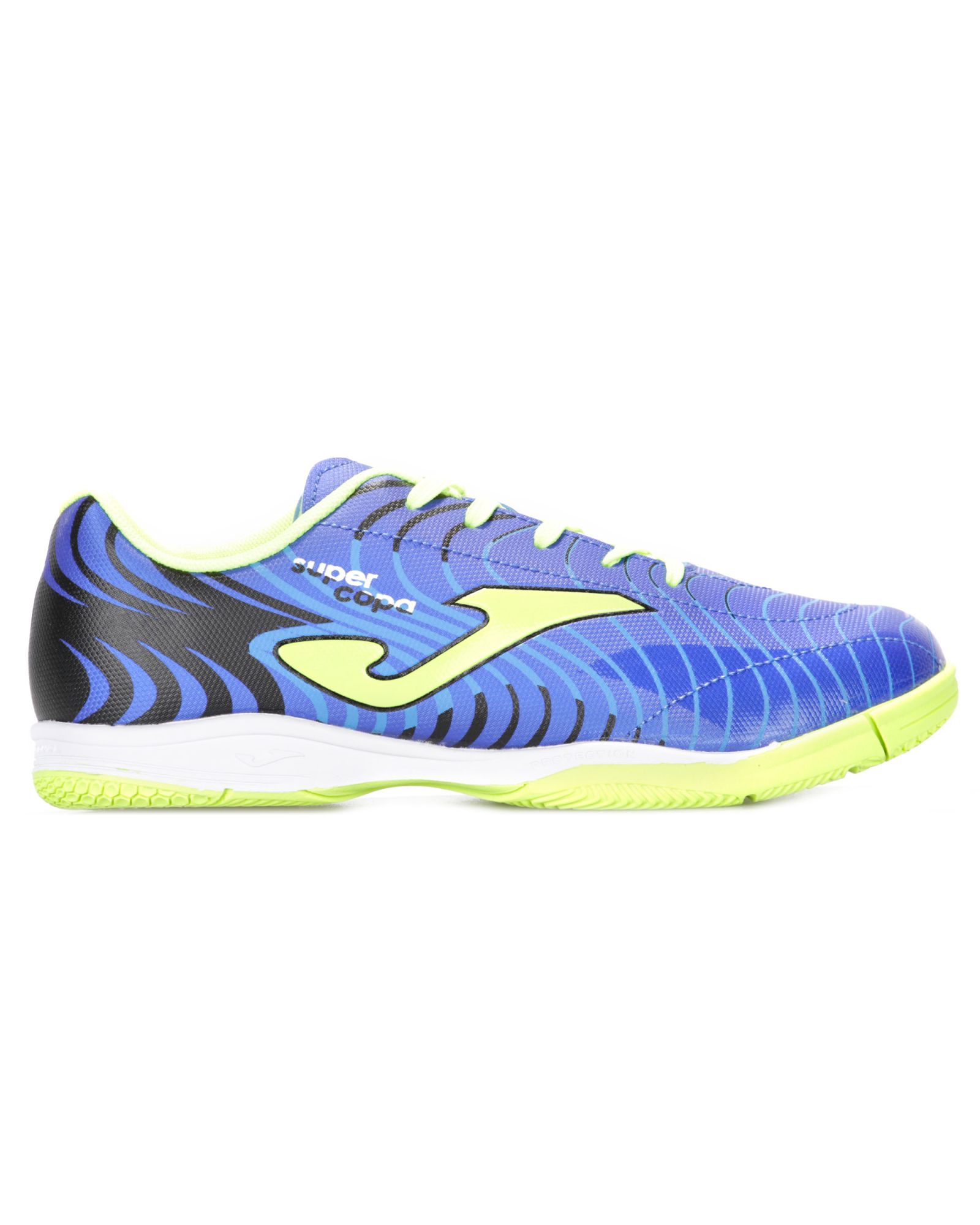 Zapatillas de Fútbol Sala Super Copa Junior Azul - Fútbol Factory