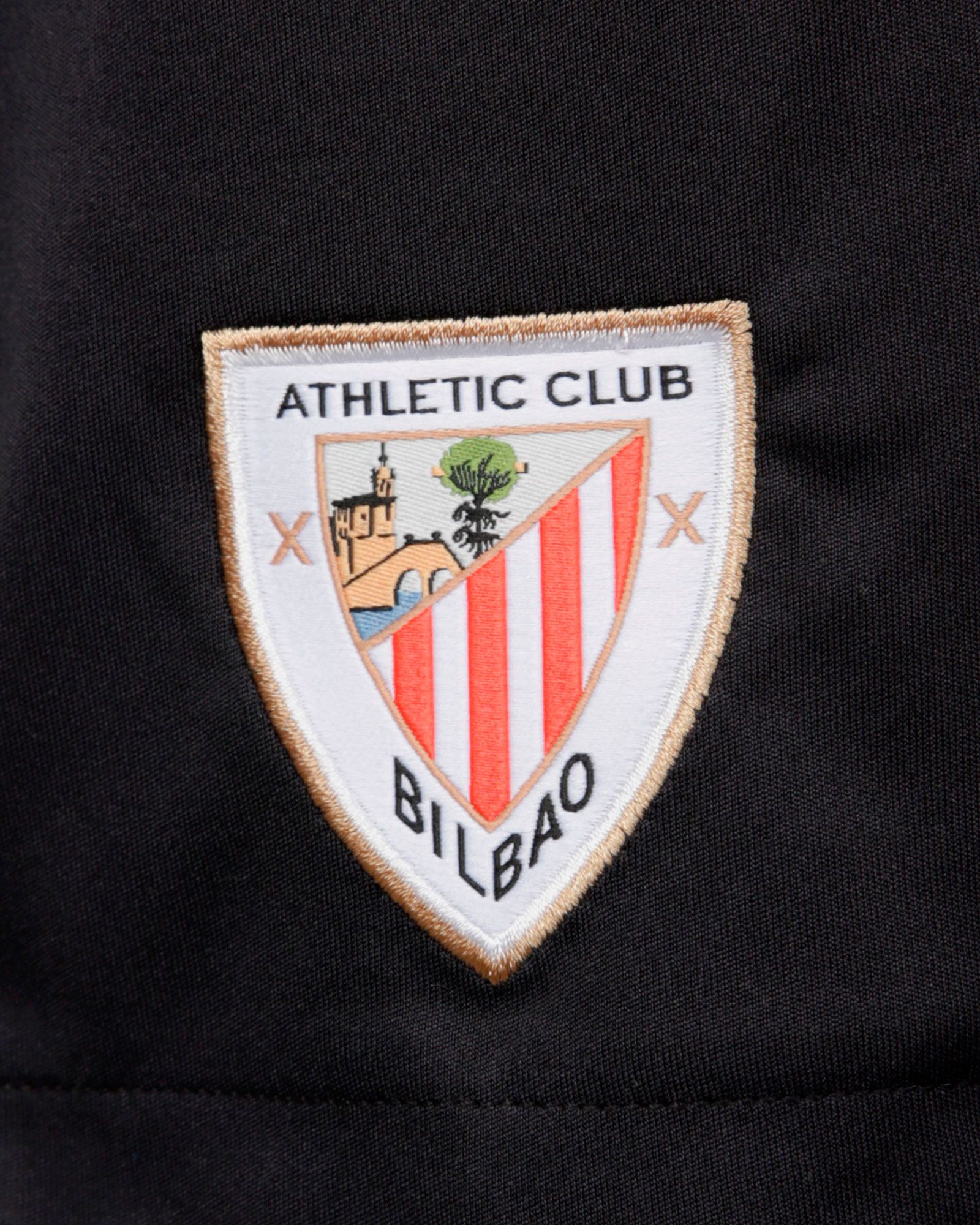 Pantalón 1ª Athletic Club 2020/2021 Negro - Fútbol Factory