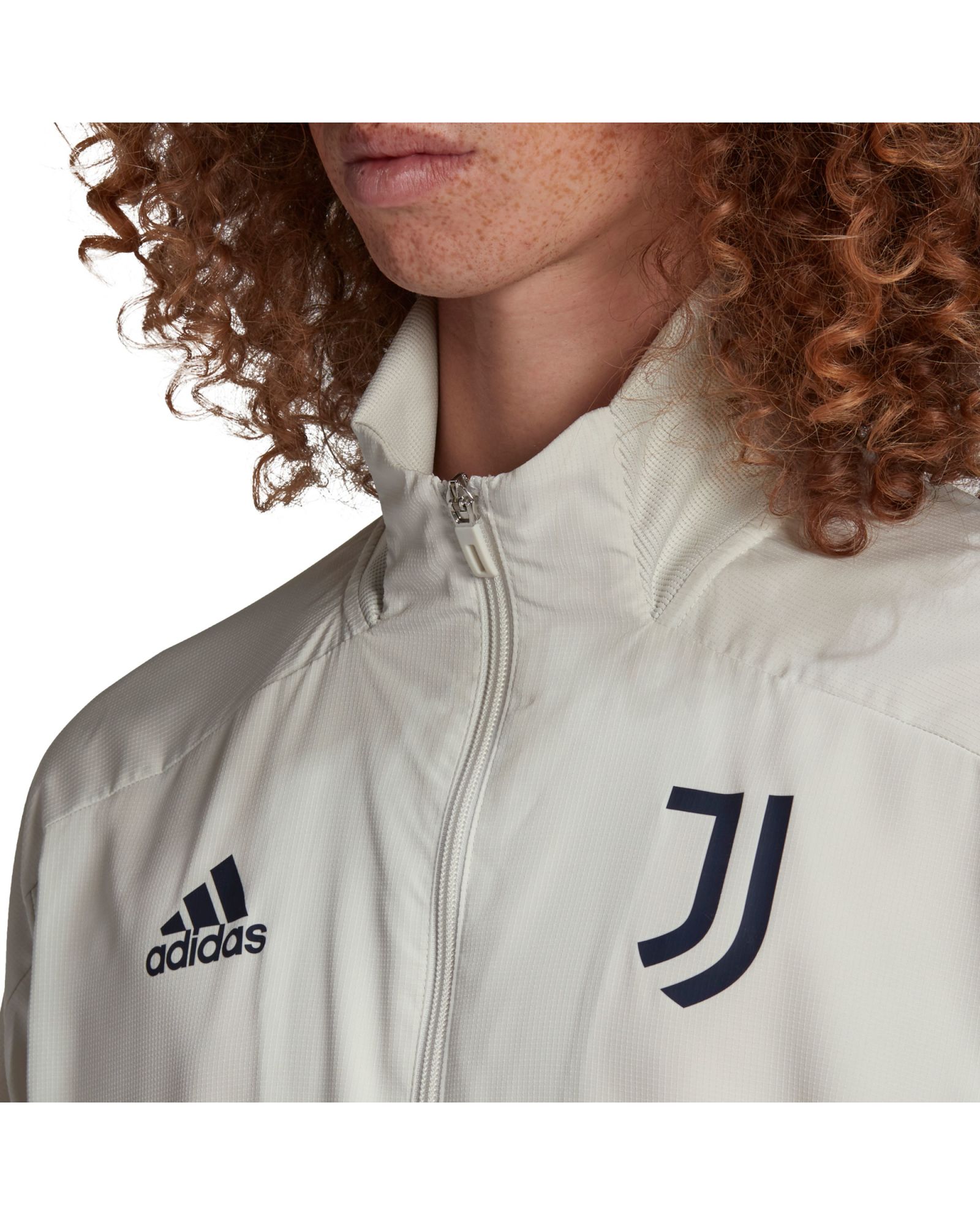 Chándal de Prepartido Juventus FC 2020/2021 Blanco Azul - Fútbol Factory