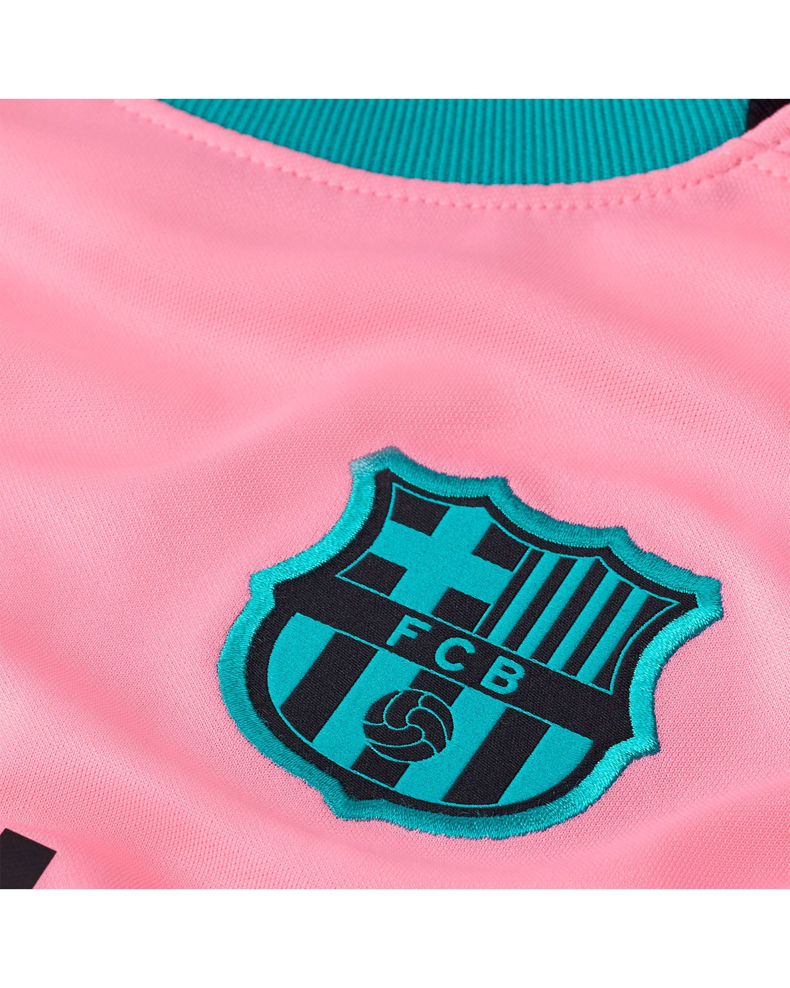 Camiseta 3ª FC Barcelona 2020/2021 Junior Rosa - Fútbol Factory