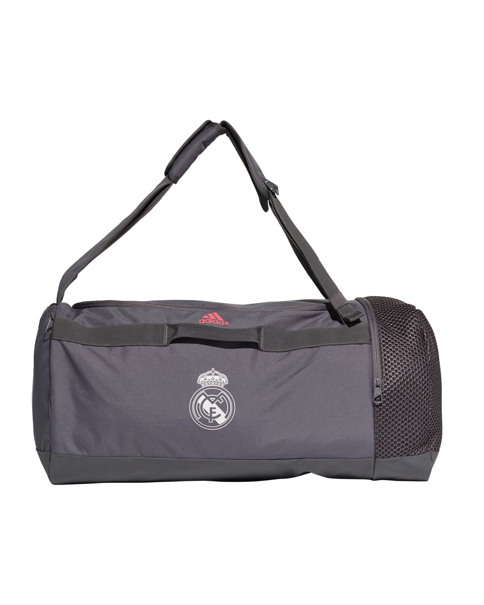 Bolsa de Deporte Real Madrid 2020/2021 Duffel Gris - Fútbol Factory