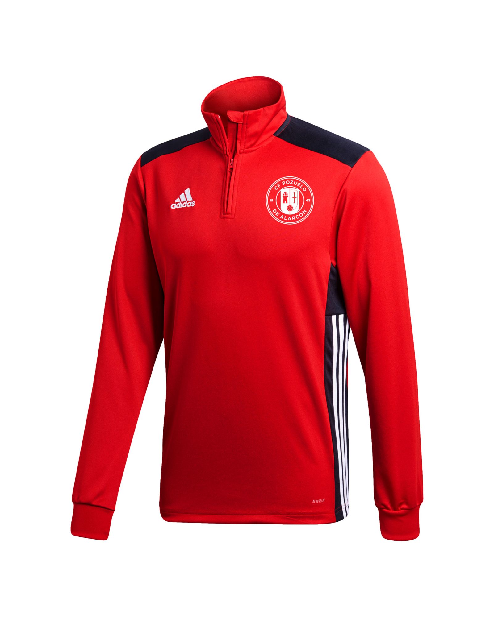 Sudadera de Training CF Pozuelo 2020/2021 Rojo - Fútbol Factory