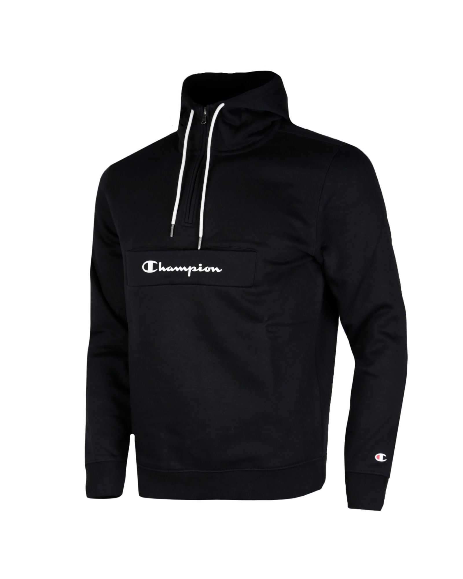 Sudadera de Paseo Champion Zip HD Negro - Fútbol Factory