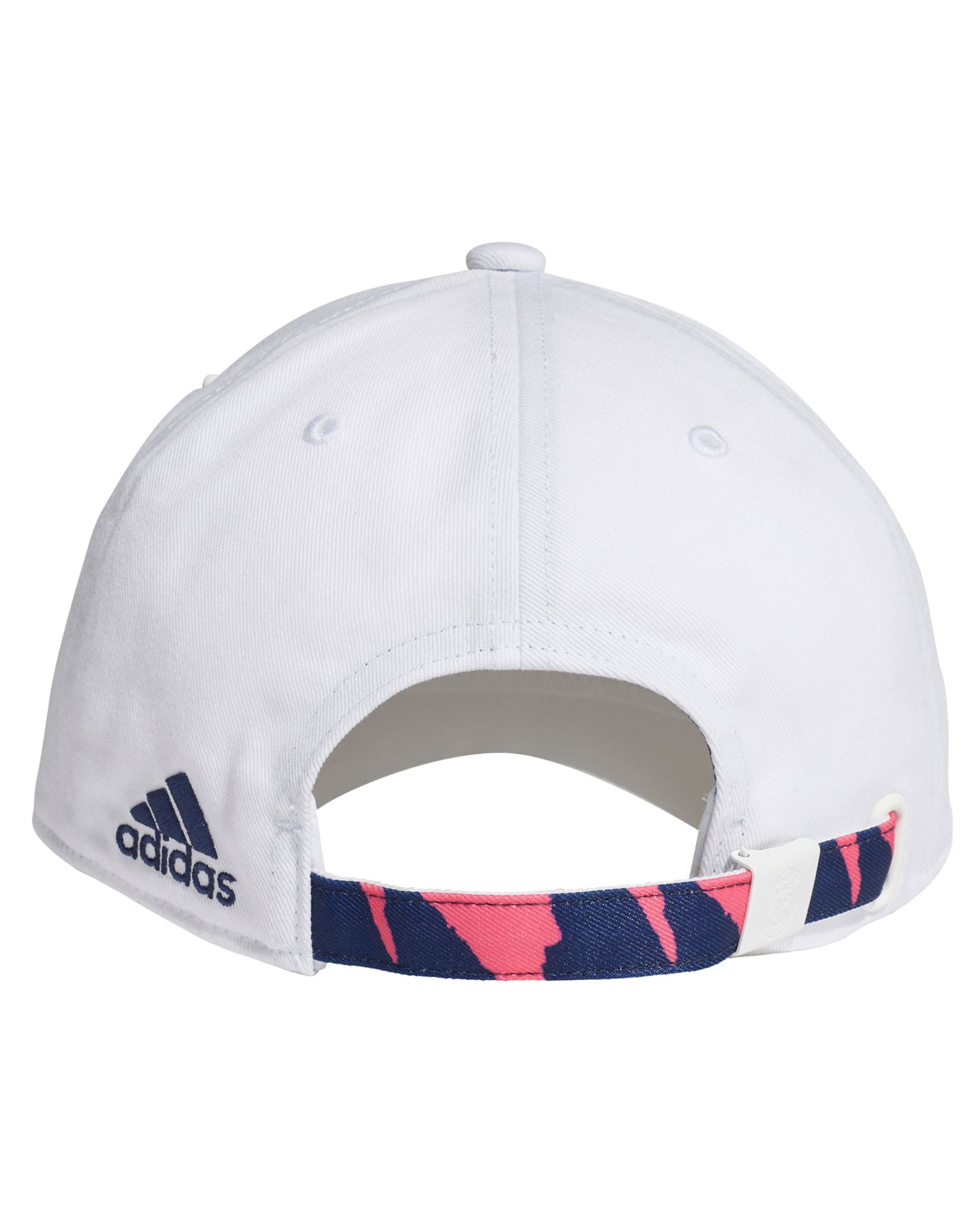 Gorra Real Madrid Junior Blanco Primer Equipo Nº 3 - Talla niño Ajustable