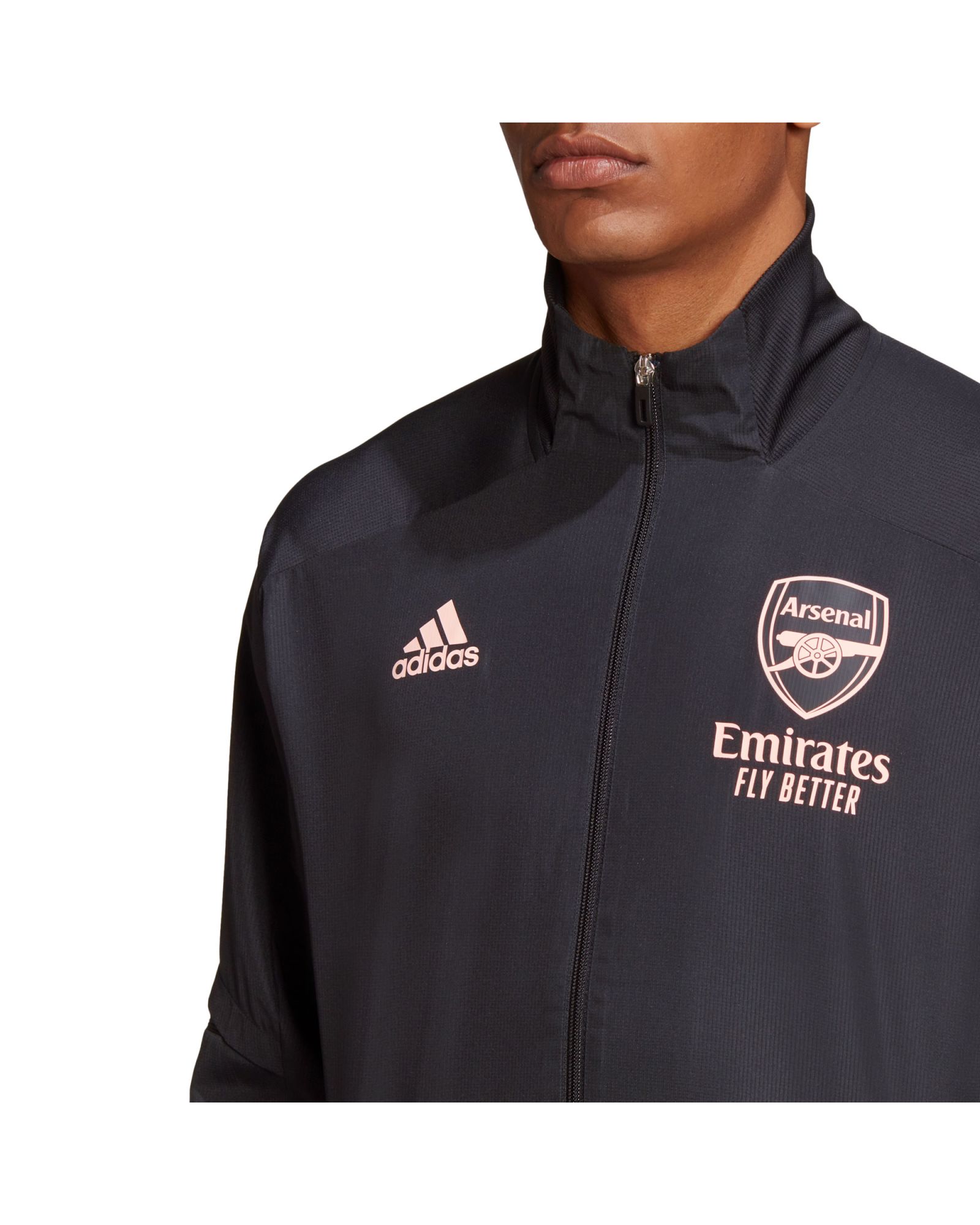 Chándal de Prepartido Arsenal FC 2020/2021 Negro - Fútbol Factory