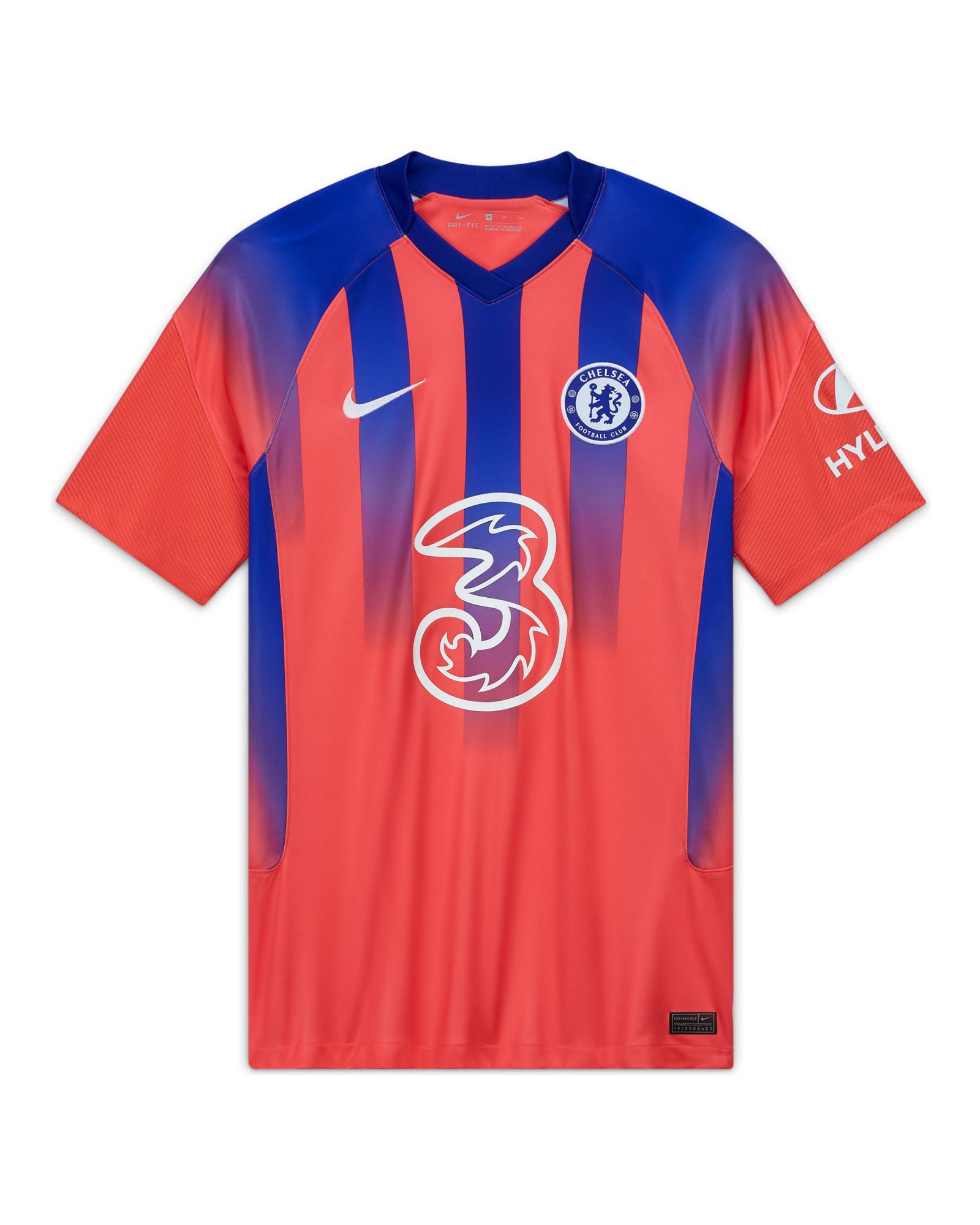 Camiseta 3ª Chelsea FC 2020/2021 Rojo Azul - Fútbol Factory