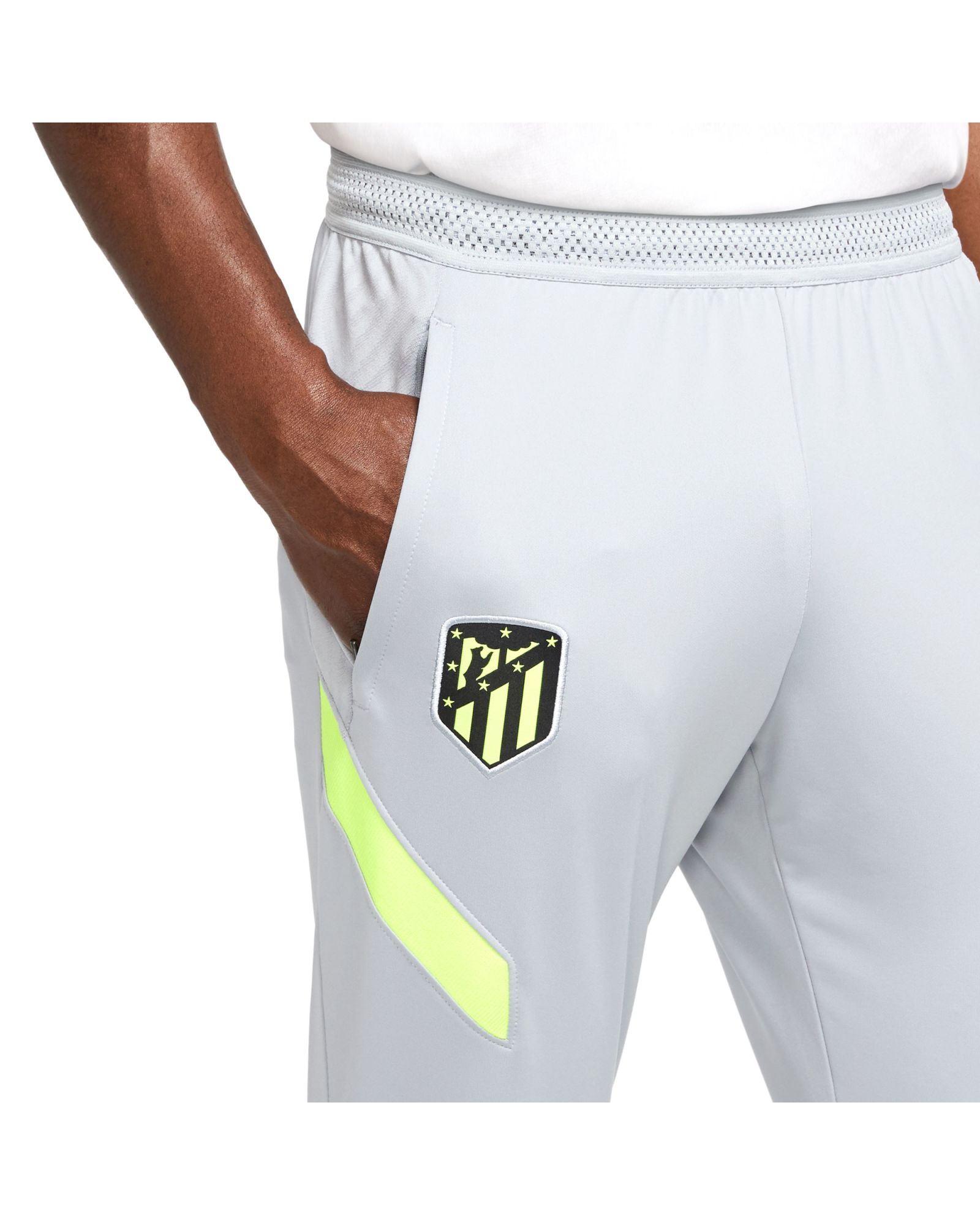 Pantalón Largo de Training Atlético de Madrid 2020/2021 Strike Gris - Fútbol Factory