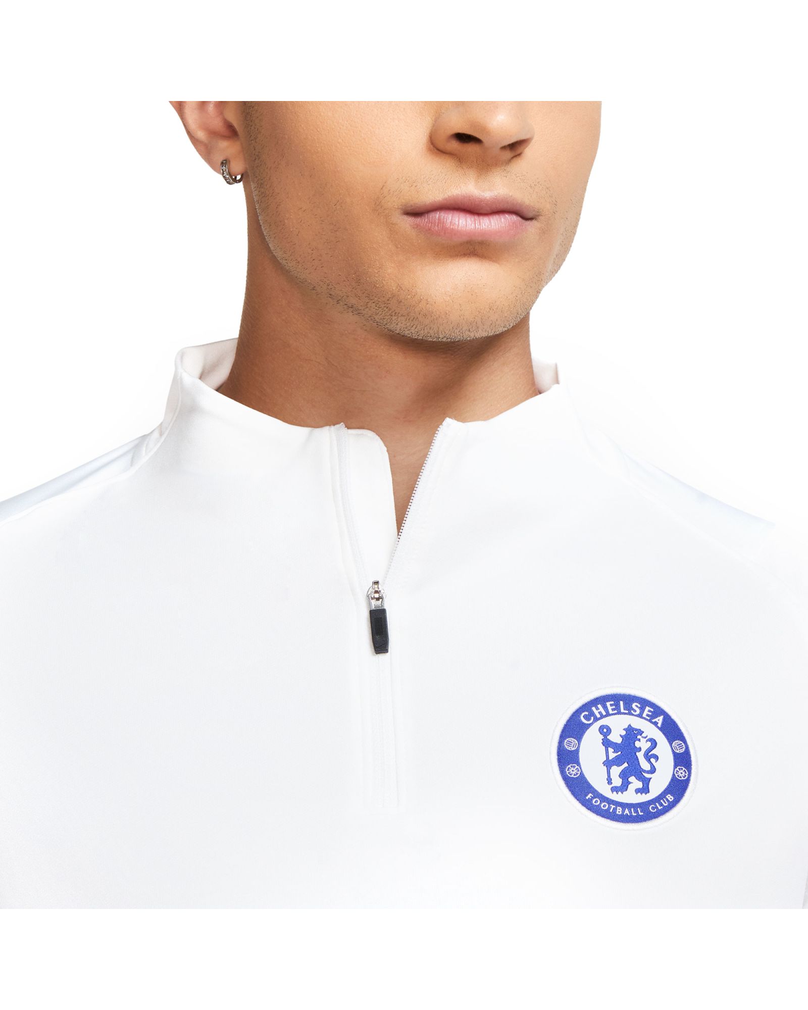 Sudadera de Training Chelsea FC 2020/2021 Strike Blanco - Fútbol Factory