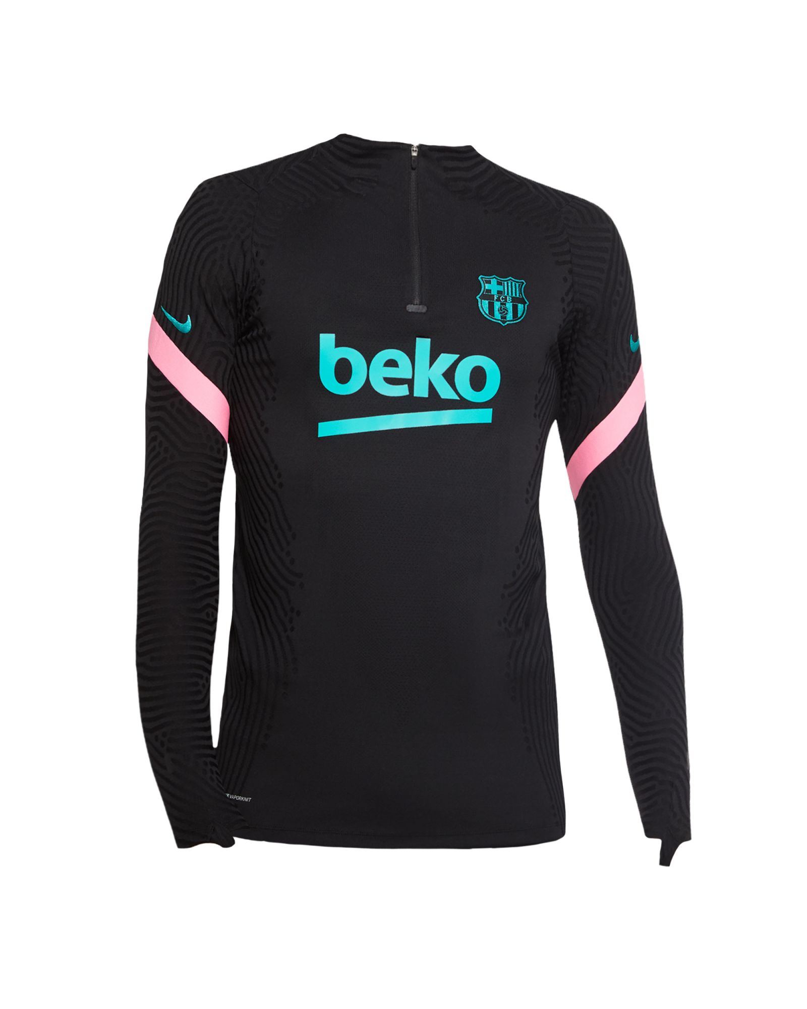 Sudadera de Training FC Barcelona 2020/2021 VaporKnit Strike Negro - Fútbol Factory