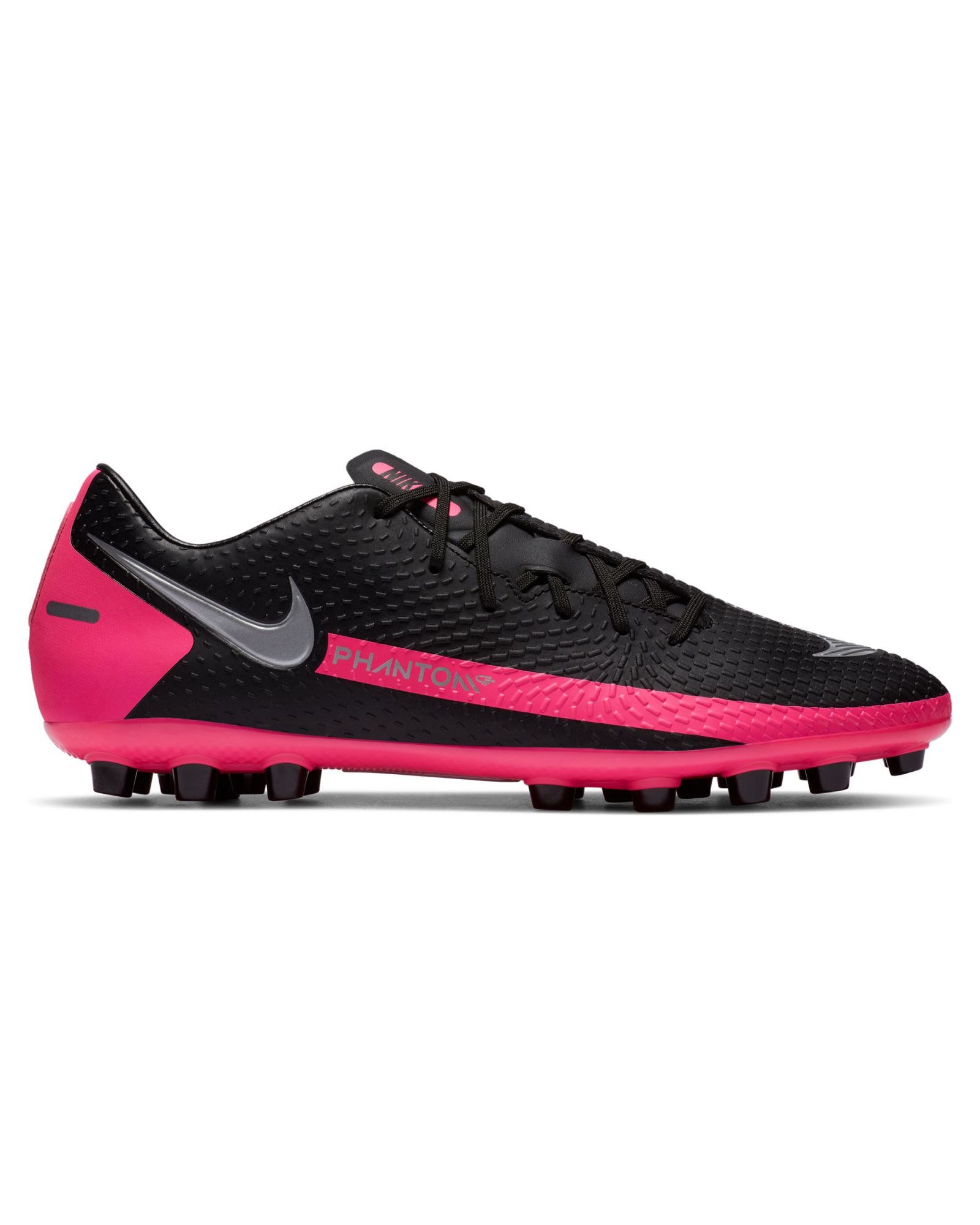 Botas de Fútbol Nike Phantom GT Academy AG Negro Rojo - Fútbol Factory