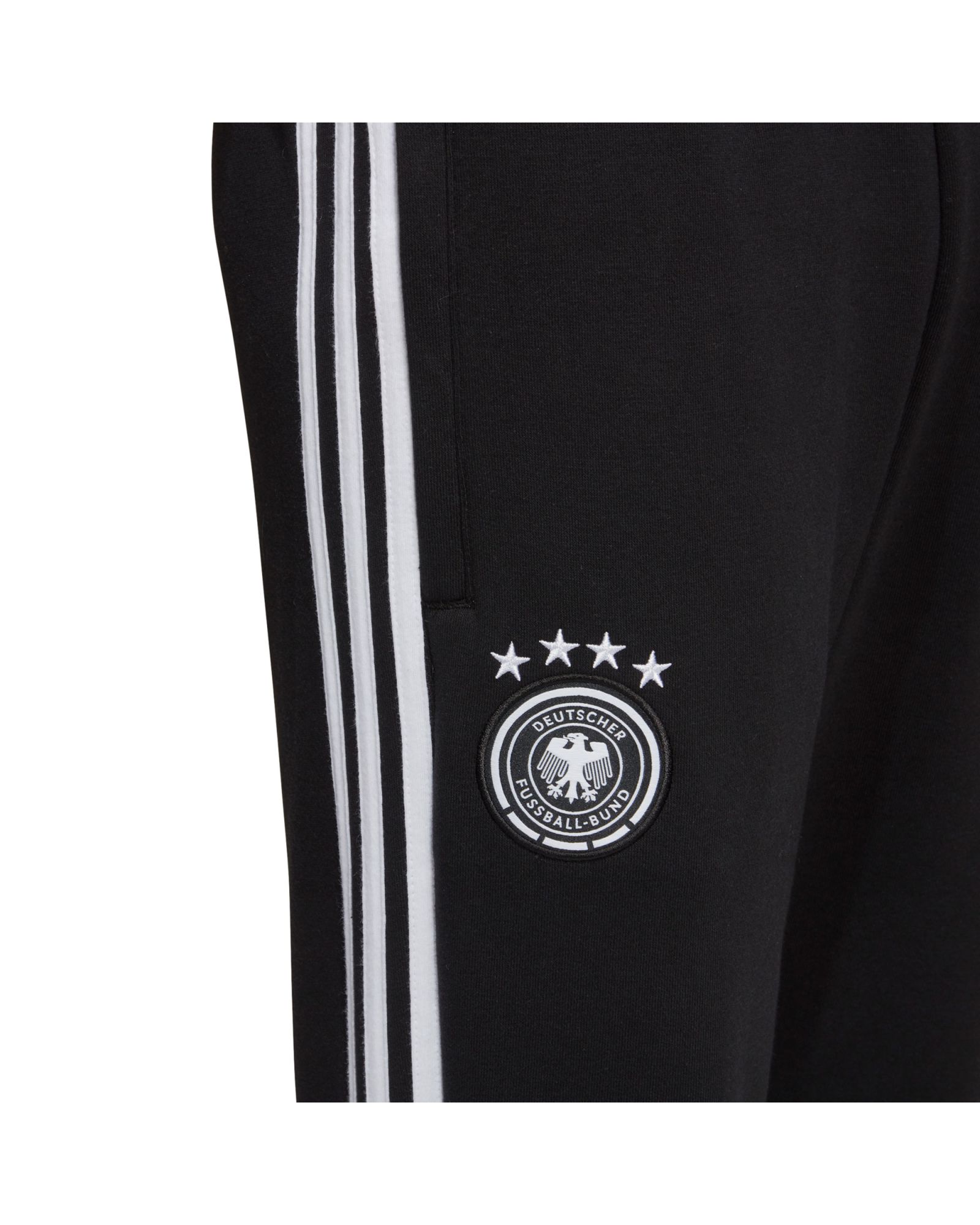 Pantalón Largo de Paseo Alemania Eurocopa 2021 Negro - Fútbol Factory