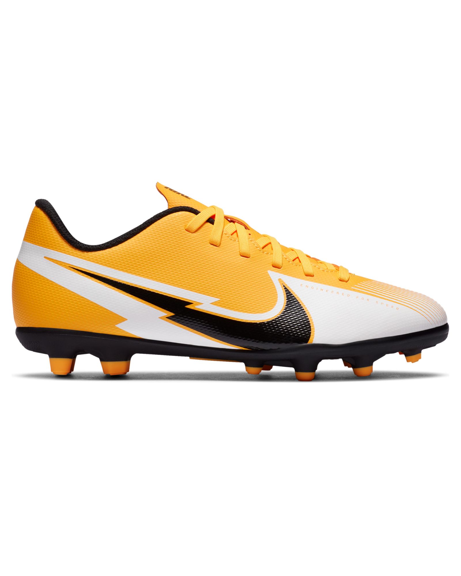 Botas de Fútbol Nike Mercurial Vapor 13 Club MG Junior Naranja - Fútbol Factory