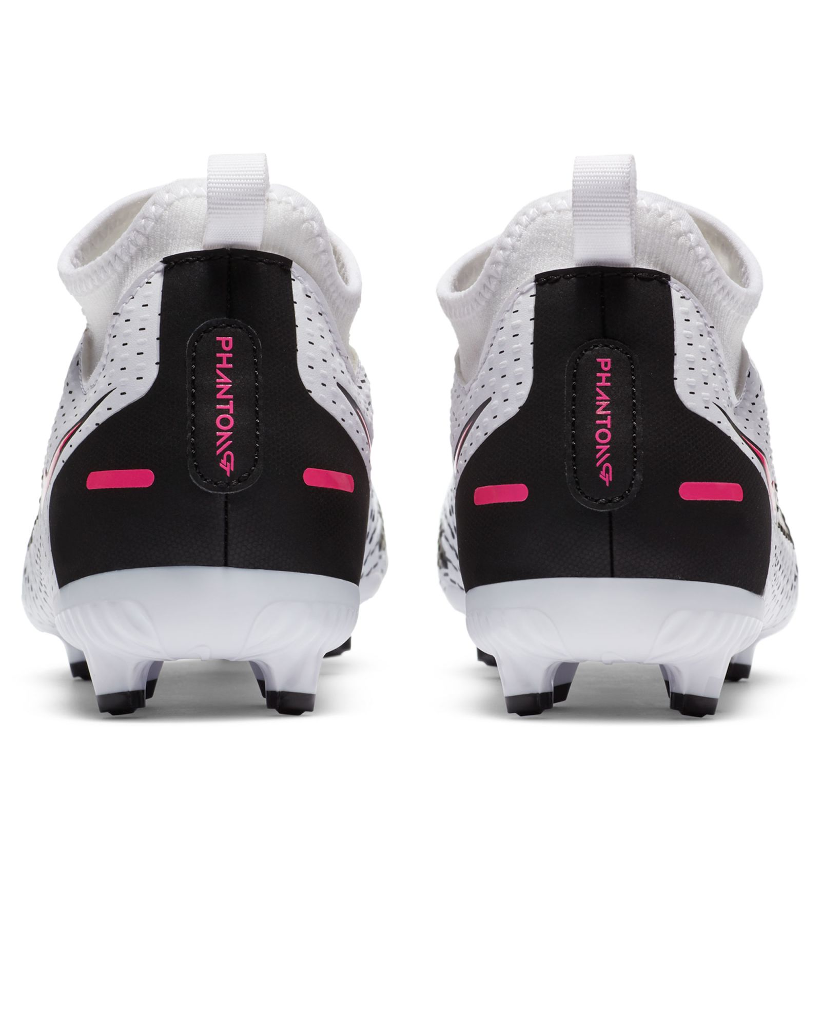 Botas de fútbol Nike Phantom GT Academy DF FG Junior Blanco Rosa - Fútbol Factory