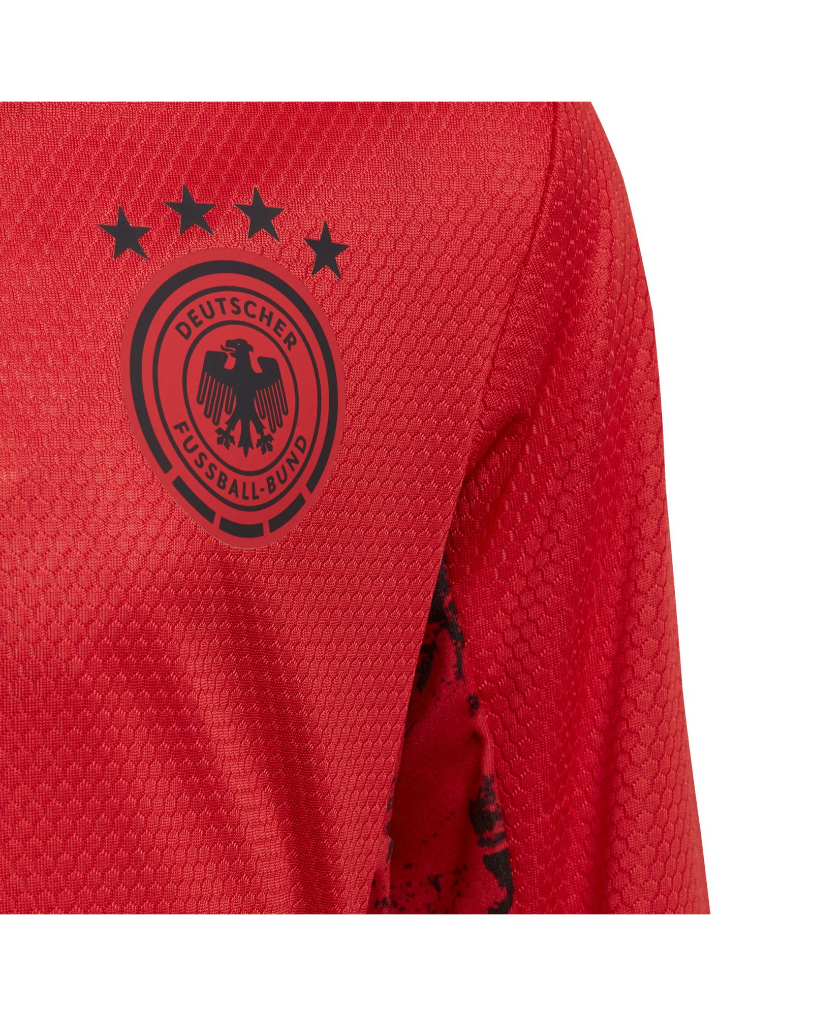 Conjunto 1ª Portero Alemania Euro 2021 Infantil Rojo - Fútbol Factory