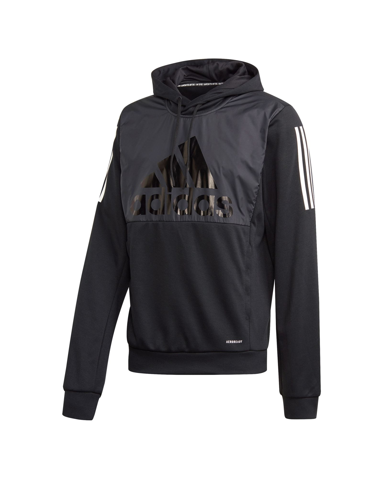 Sudadera de Training AEROREADY HD Negro - Fútbol Factory