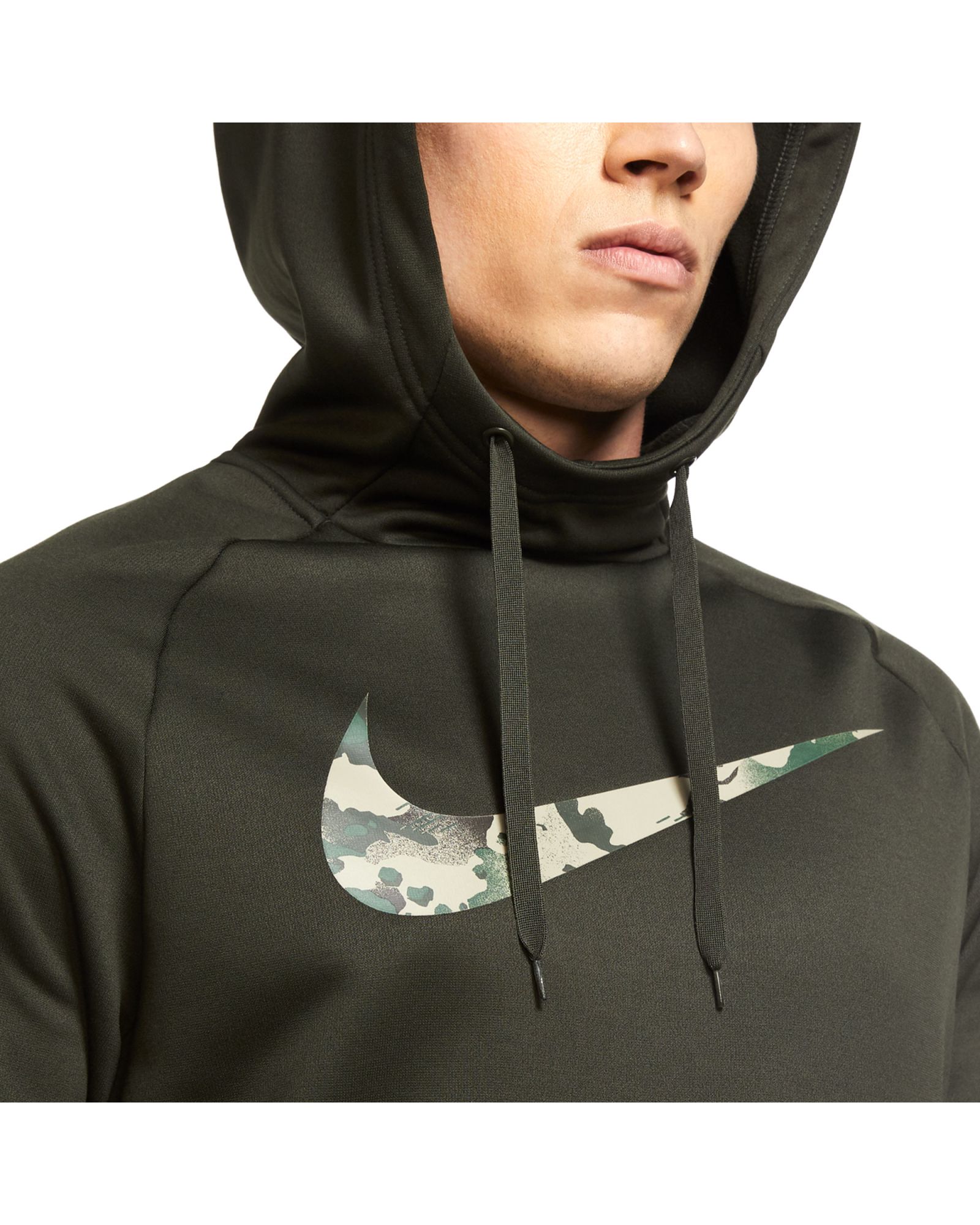 Sudadera de Training Nike Therma Verde - Fútbol Factory