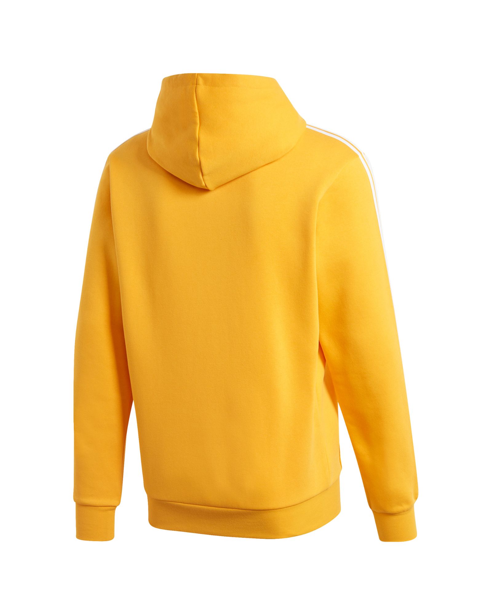 Sudadera de Paseo Essentials Tres Bandas HD Amarillo - Fútbol Factory