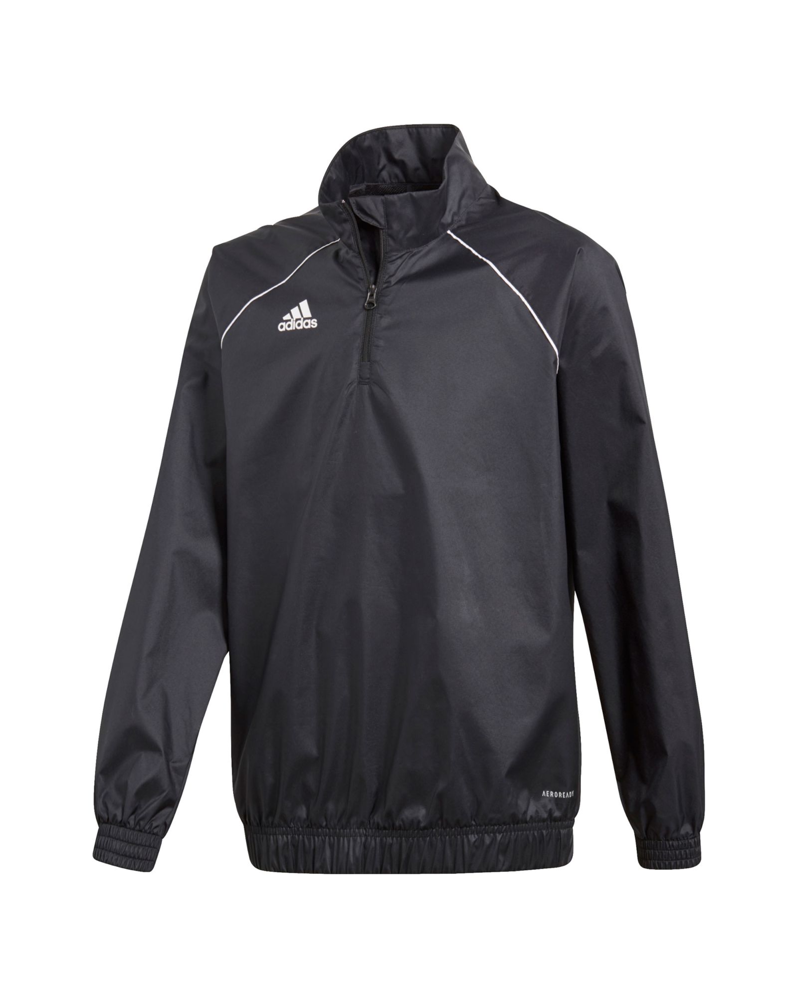 Chaqueta de Training Core 18 Windbreaker Junior Negro - Fútbol Factory