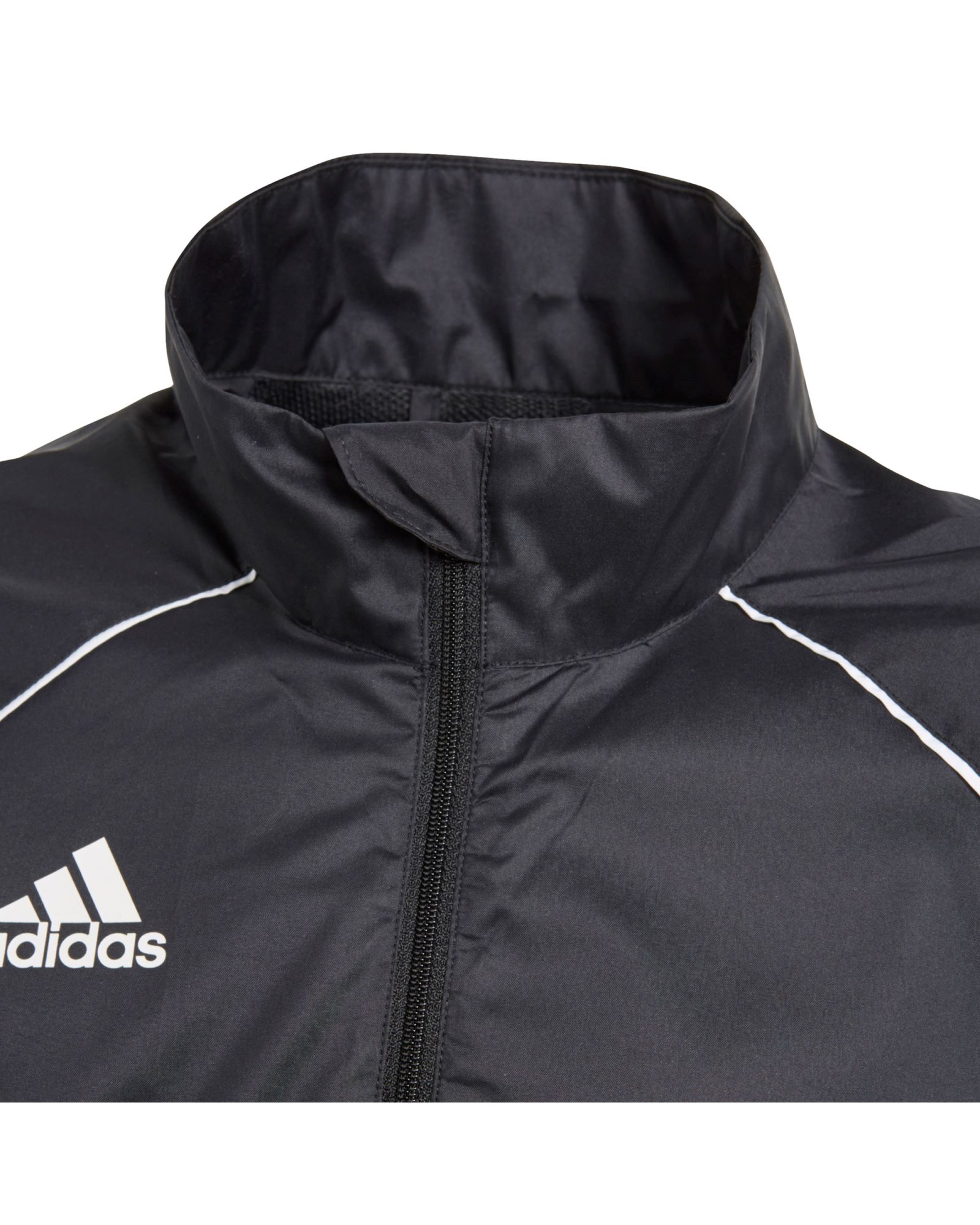 Chaqueta de Training Core 18 Windbreaker Junior Negro - Fútbol Factory