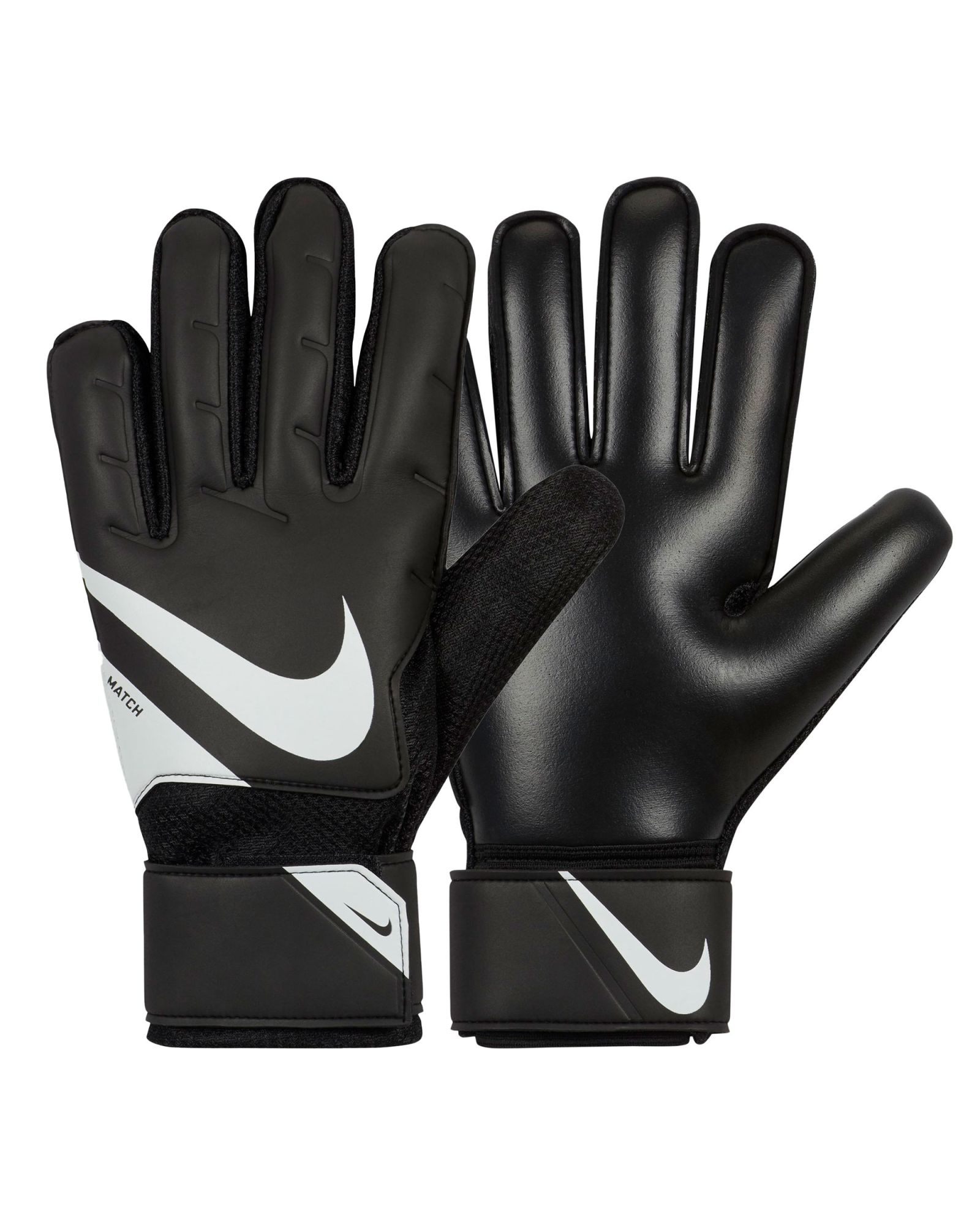 Guantes Goalkeeper Match Negro Blanco - Fútbol Factory