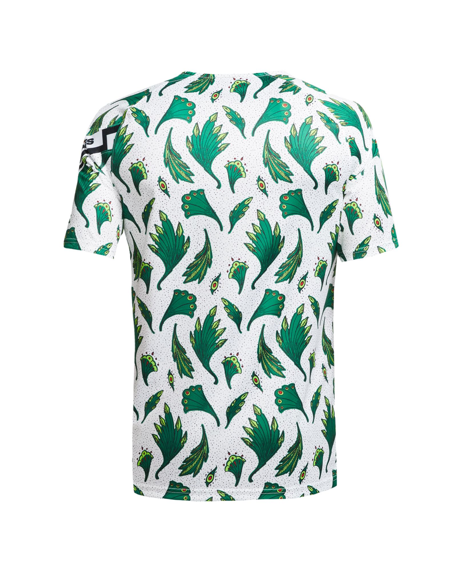 Camiseta de Calentamiento Nigeria 2020/2021 Blanco Verde - Fútbol Factory