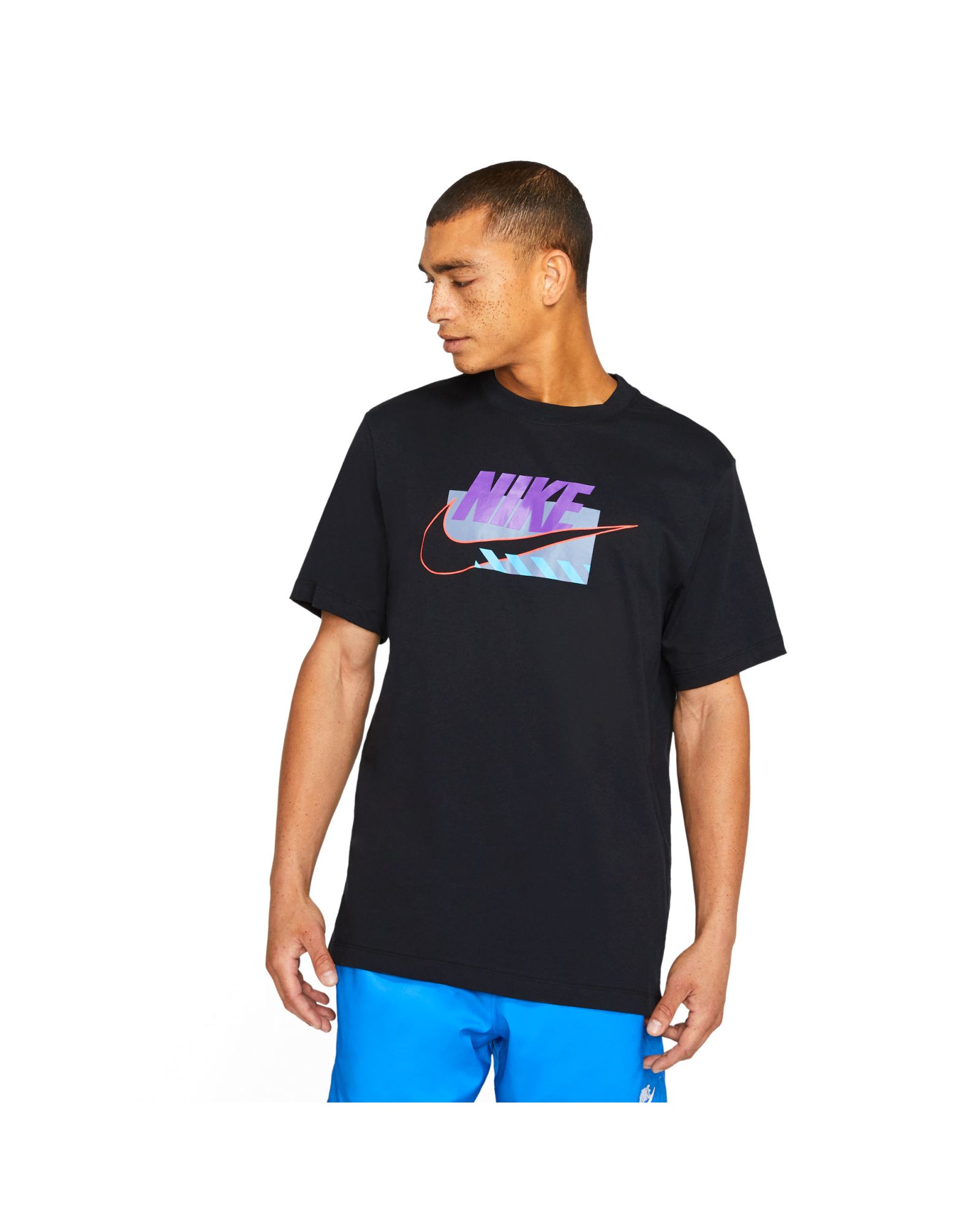Mariscos Minero Robar a Camiseta de Paseo Sportswear Negro