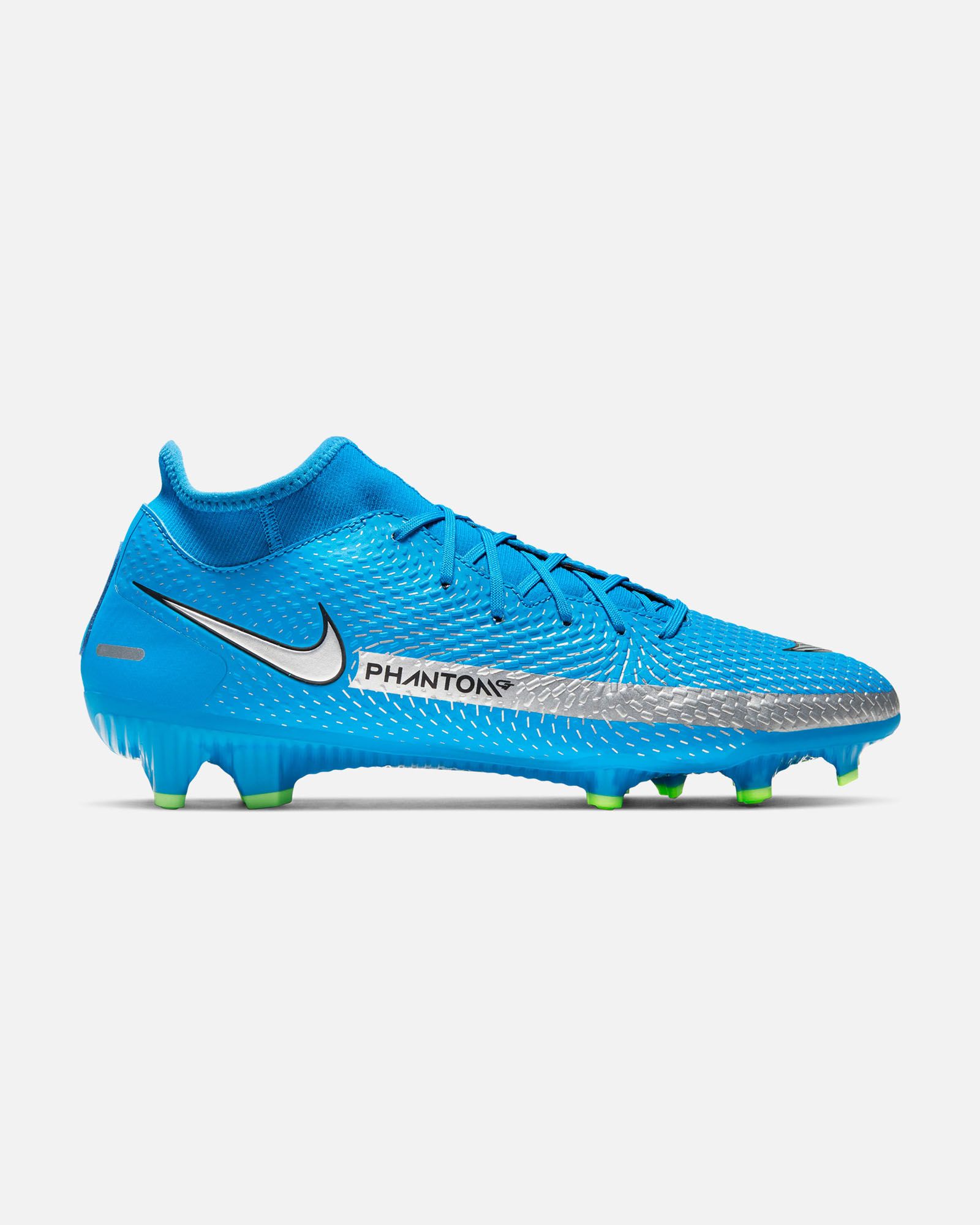 División reacción realidad Botas de fútbol Nike Phantom GT Academy DF MG Azul