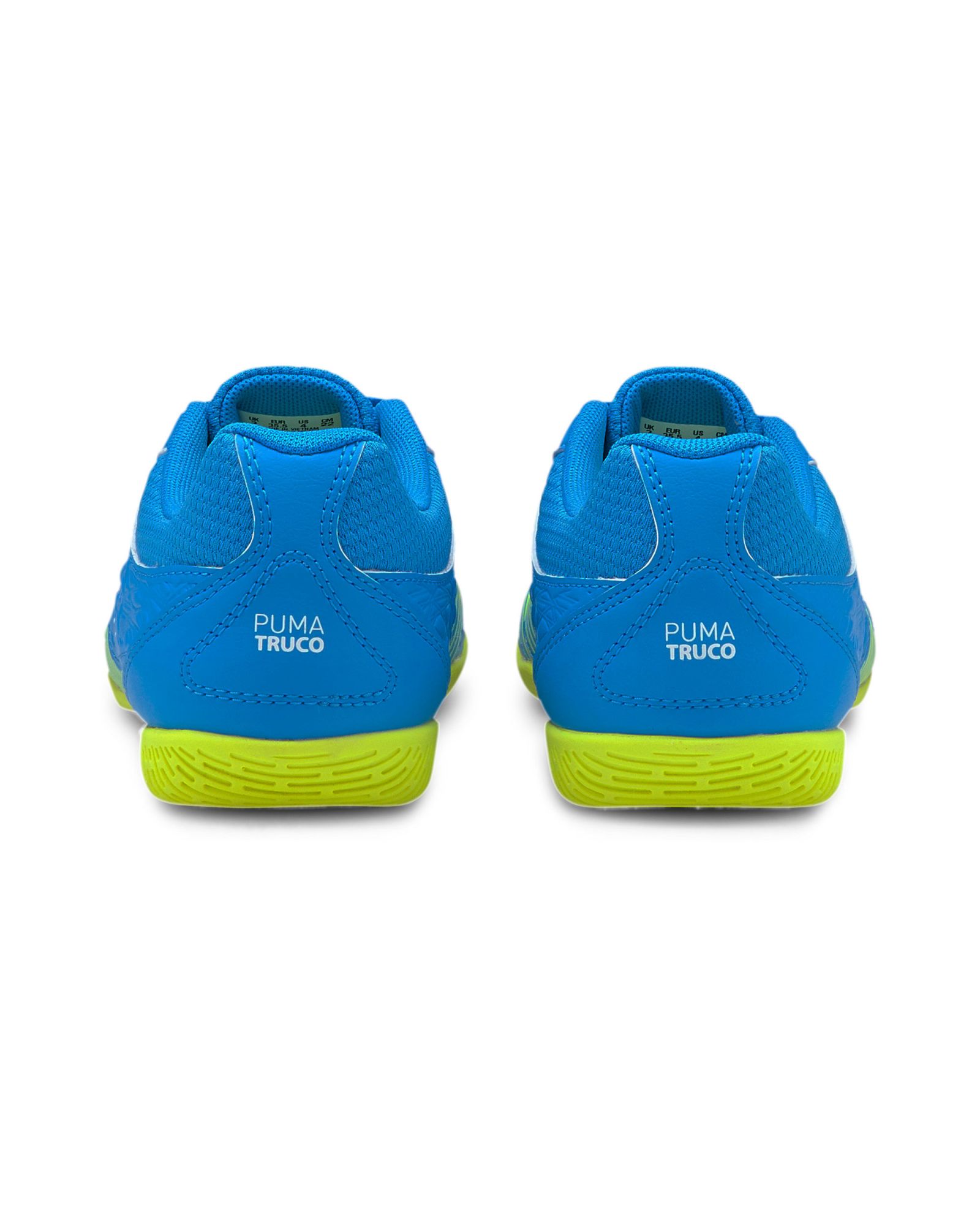 Zapatillas niño futbol sala Puma Truco III Azul